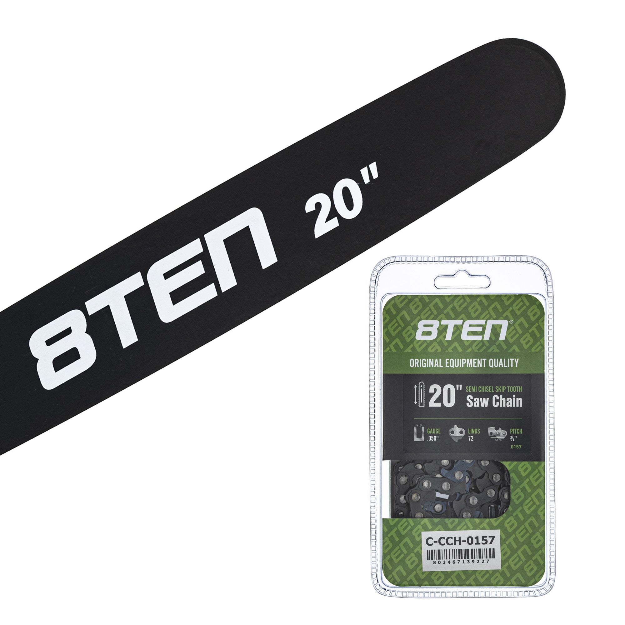 Chainsaw Bar & Chain Set 20 Inch for MS E 066 064 8TEN MK1010401