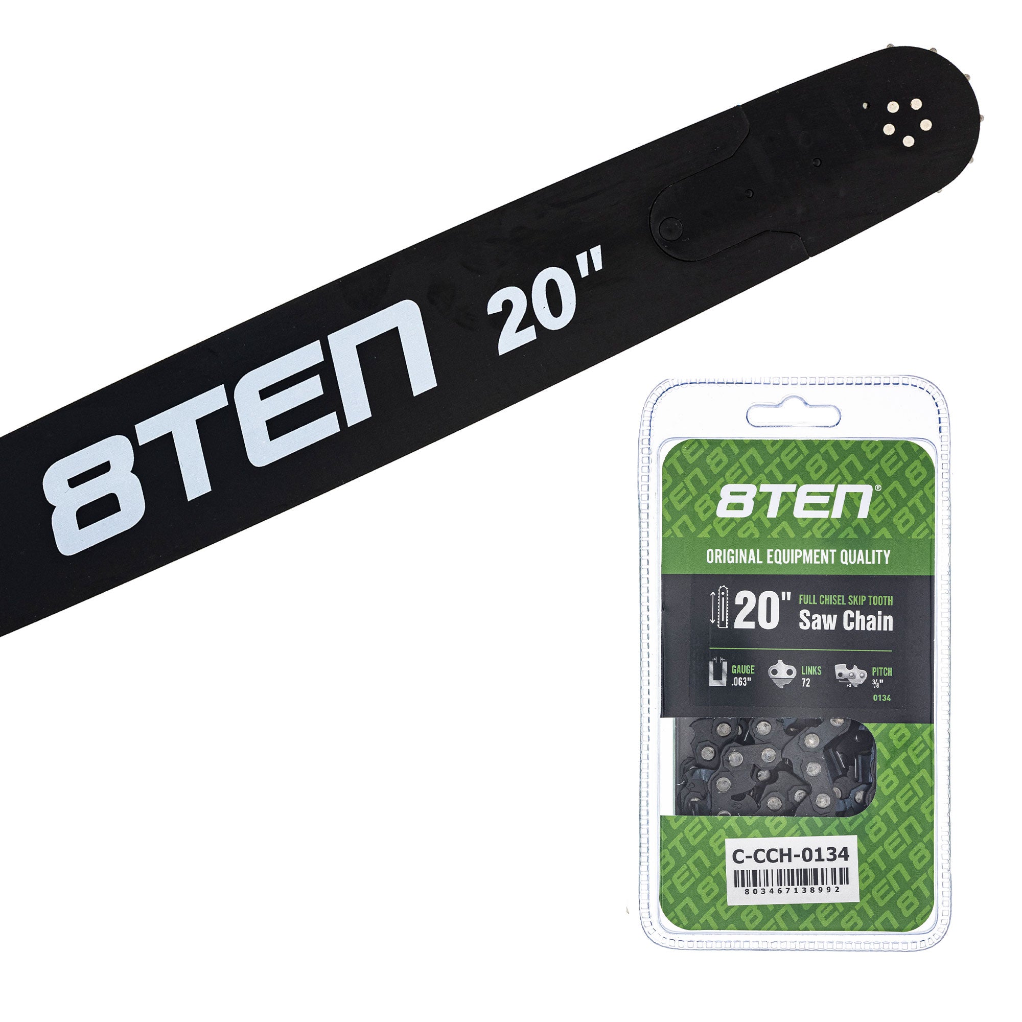 Chainsaw Bar & Chain Set 20 Inch for PS 8TEN MK1010430