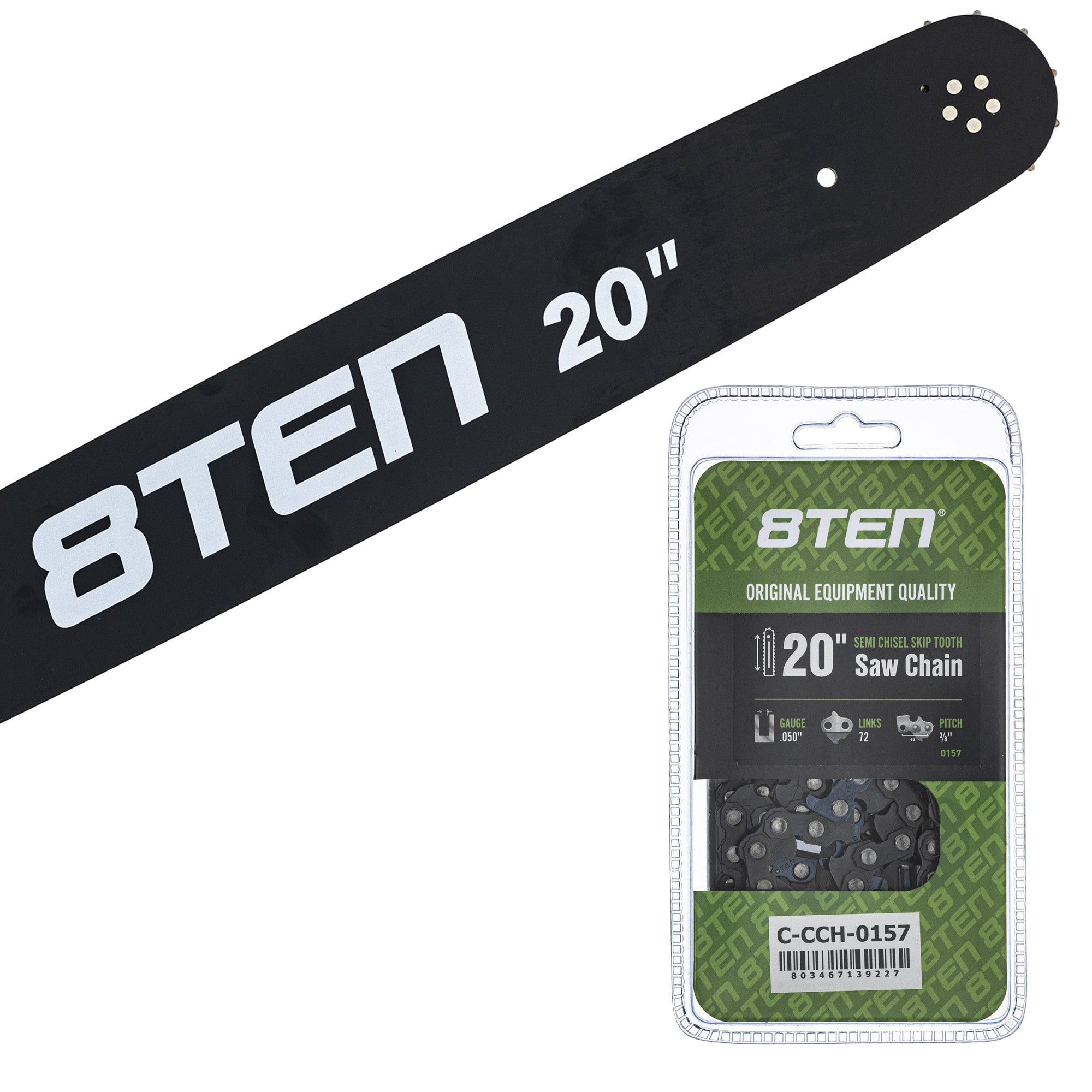 Chainsaw Bar & Chain Set 20 Inch for 575 460 455 359 8TEN MK1010432