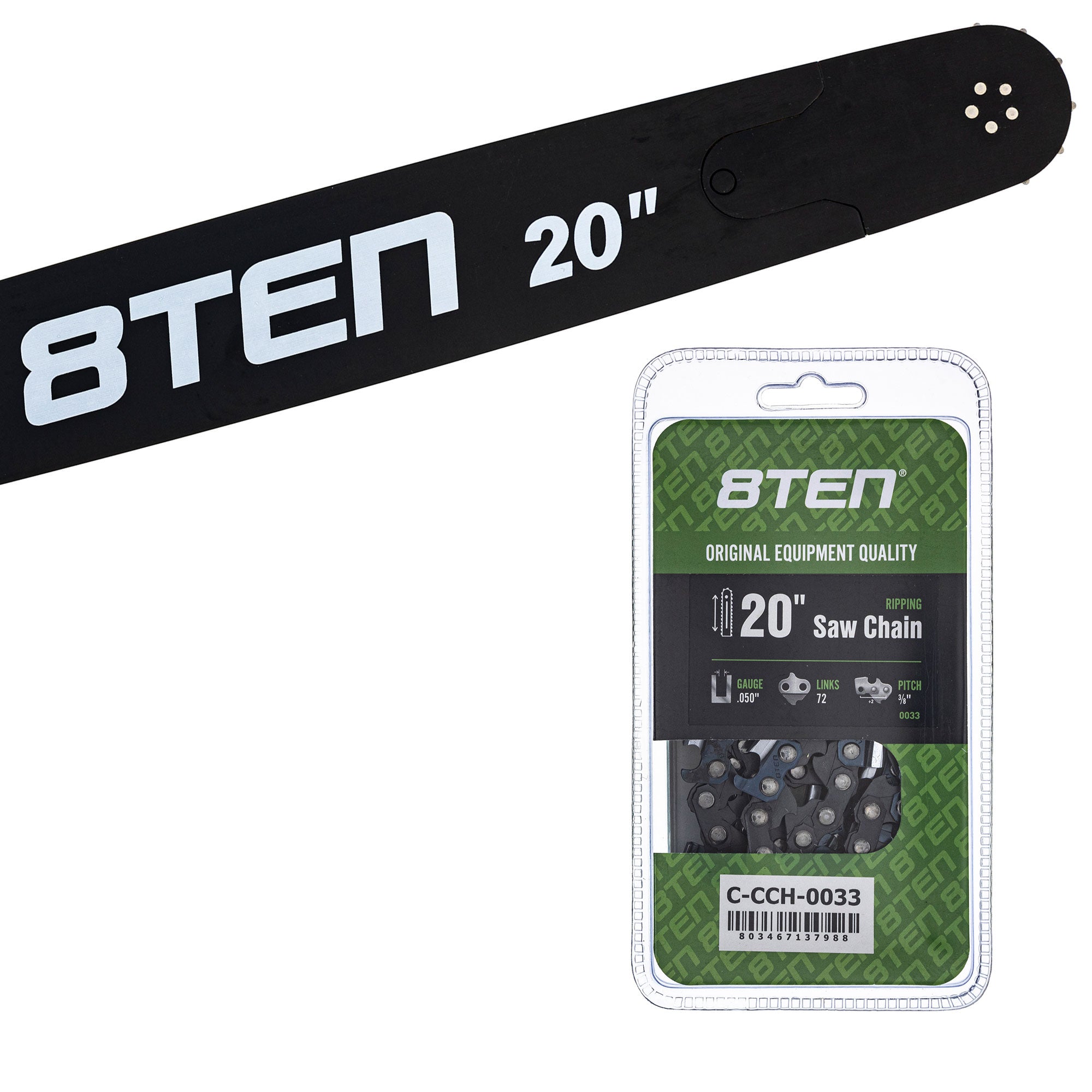 Chainsaw Bar & Chain Set 20 Inch for MS E 066 064 8TEN MK1010440