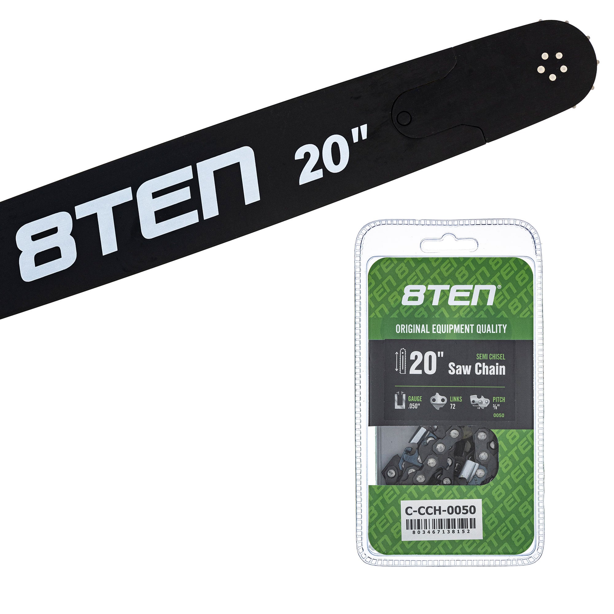 Chainsaw Bar & Chain Set 20 Inch for MS E 066 064 8TEN MK1010444
