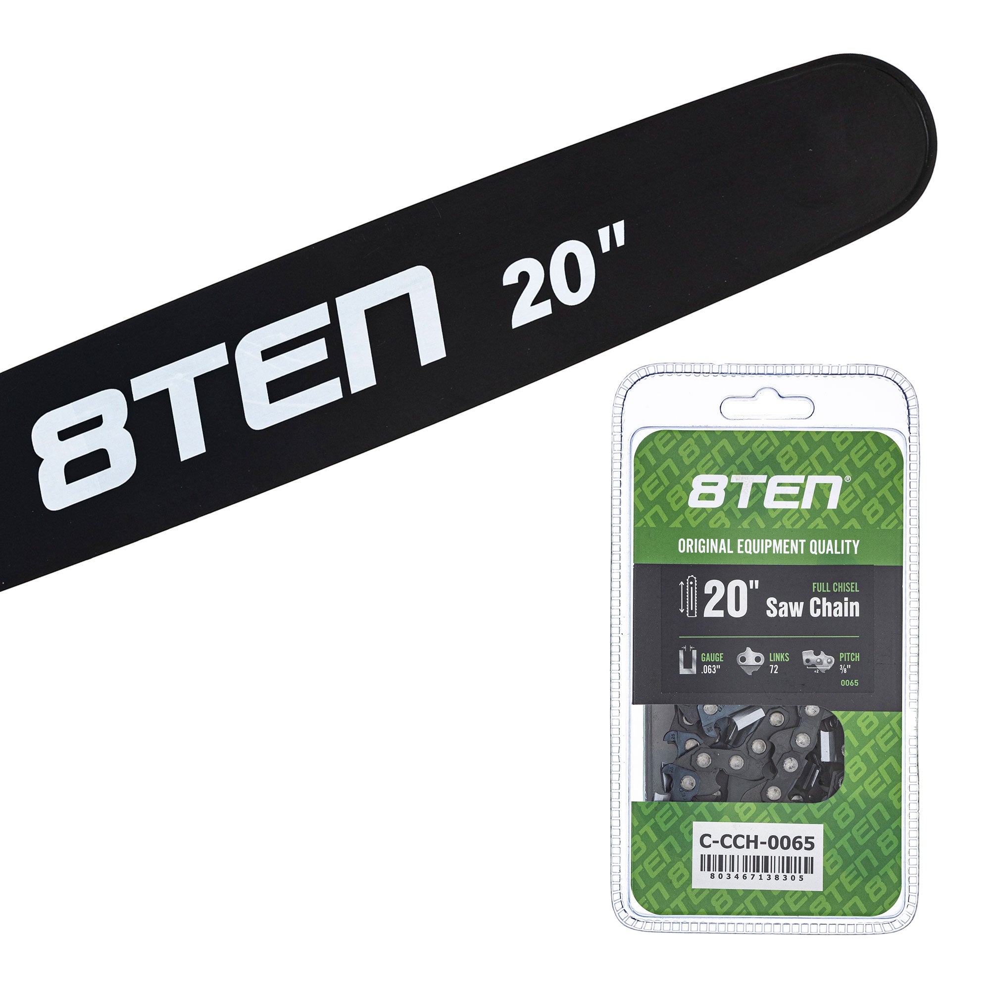 Chainsaw Bar & Chain Set 20 Inch for PS EA7900P EA7300P DCS7901 8TEN MK1010445