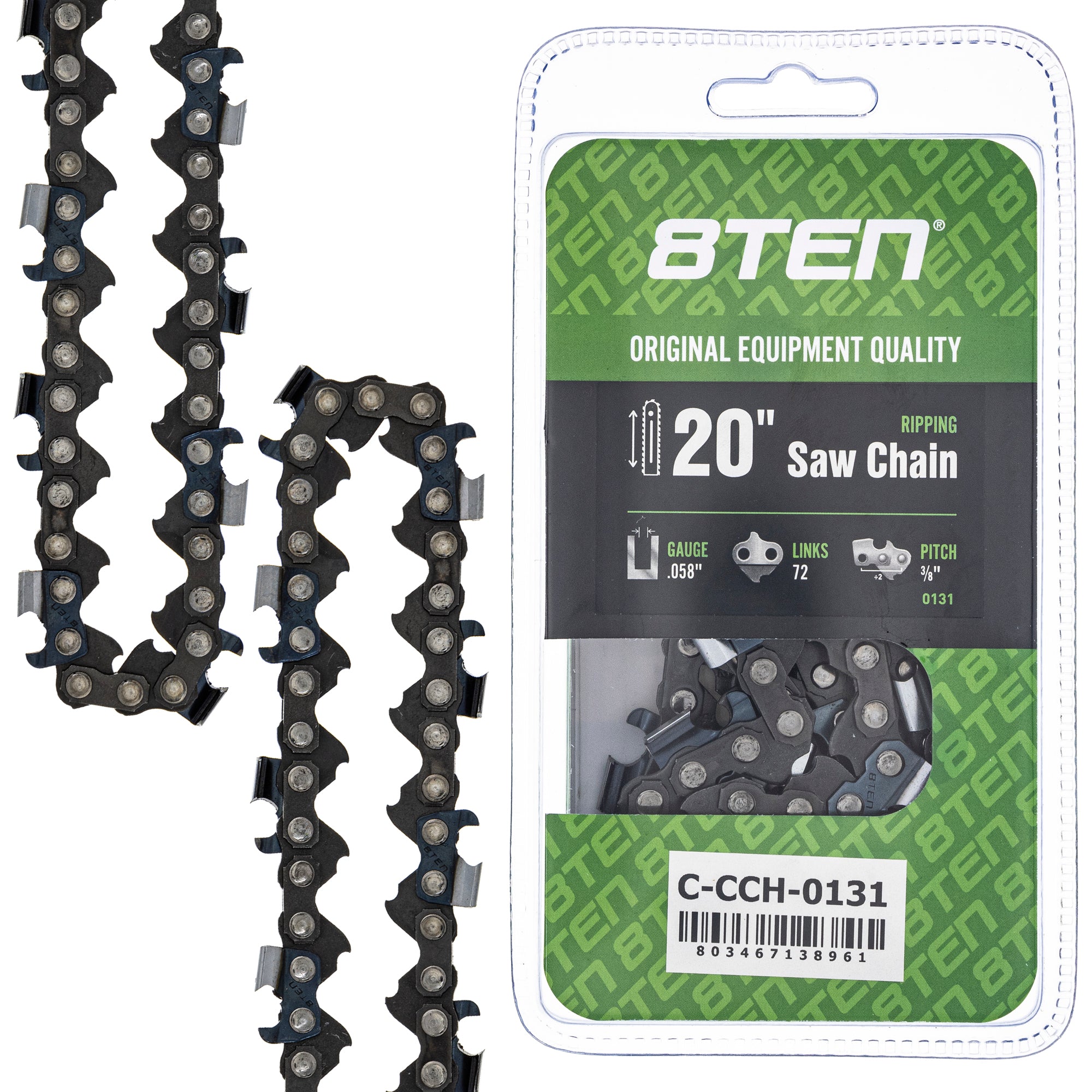8TEN MK1010449 Guide Bar & Chain for DCS520I DCS5200I DCS431