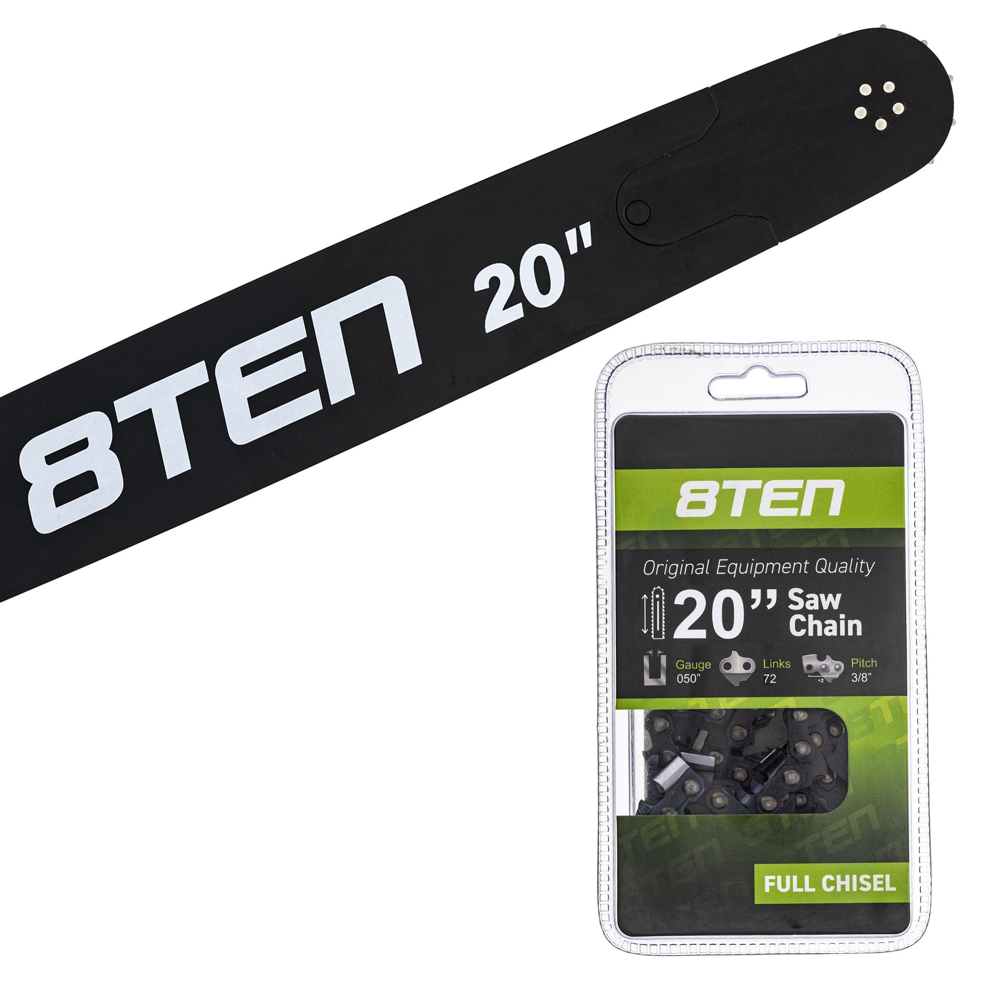 Chainsaw Bar & Chain Set 20 Inch for Pro CS-7310PW CS-7310P 65 8TEN MK1010456
