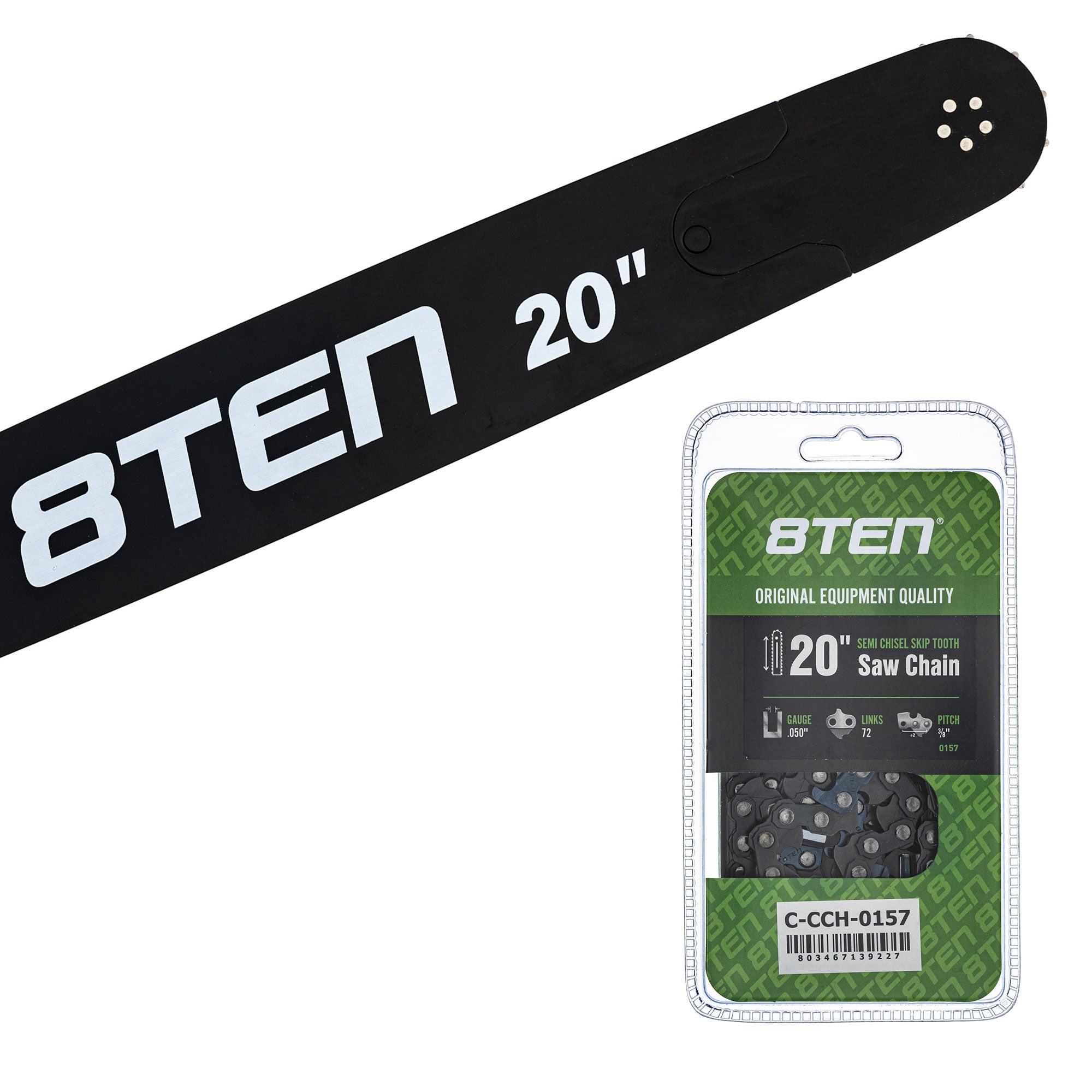 Chainsaw Bar & Chain Set 20 Inch for 575 8TEN MK1010461