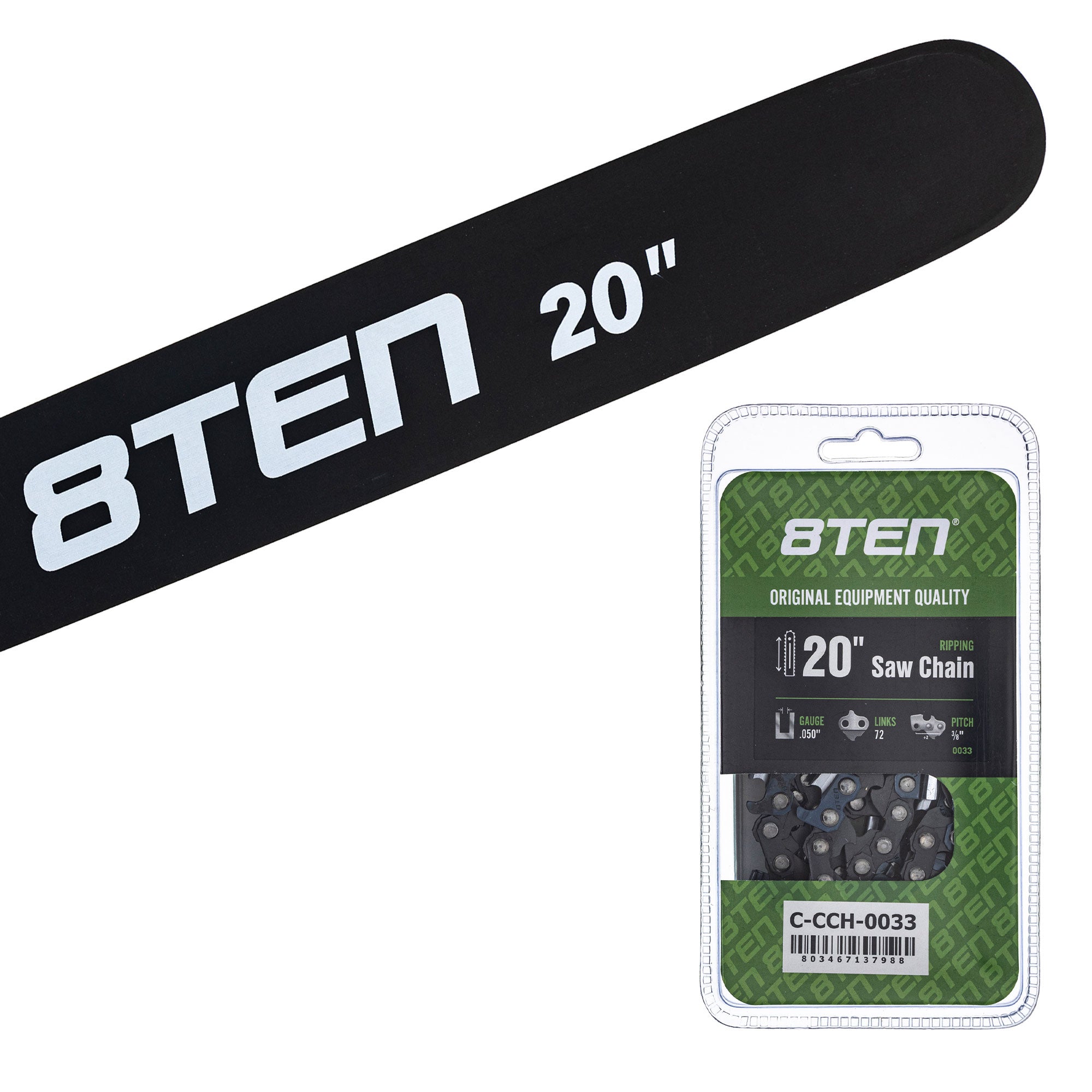 Chainsaw Bar & Chain Set 20 Inch for MS E 066 064 8TEN MK1010463