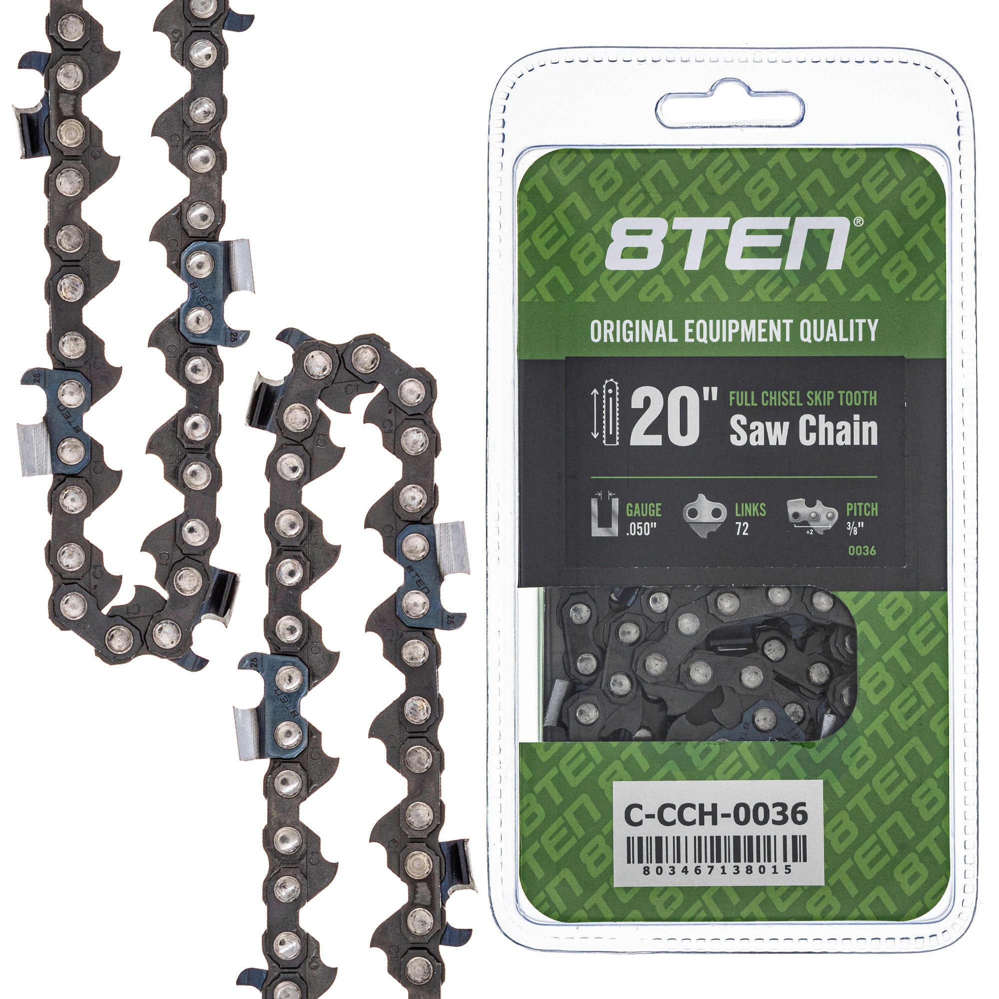 8TEN MK1010464 Guide Bar & Chain for MS E 066 064