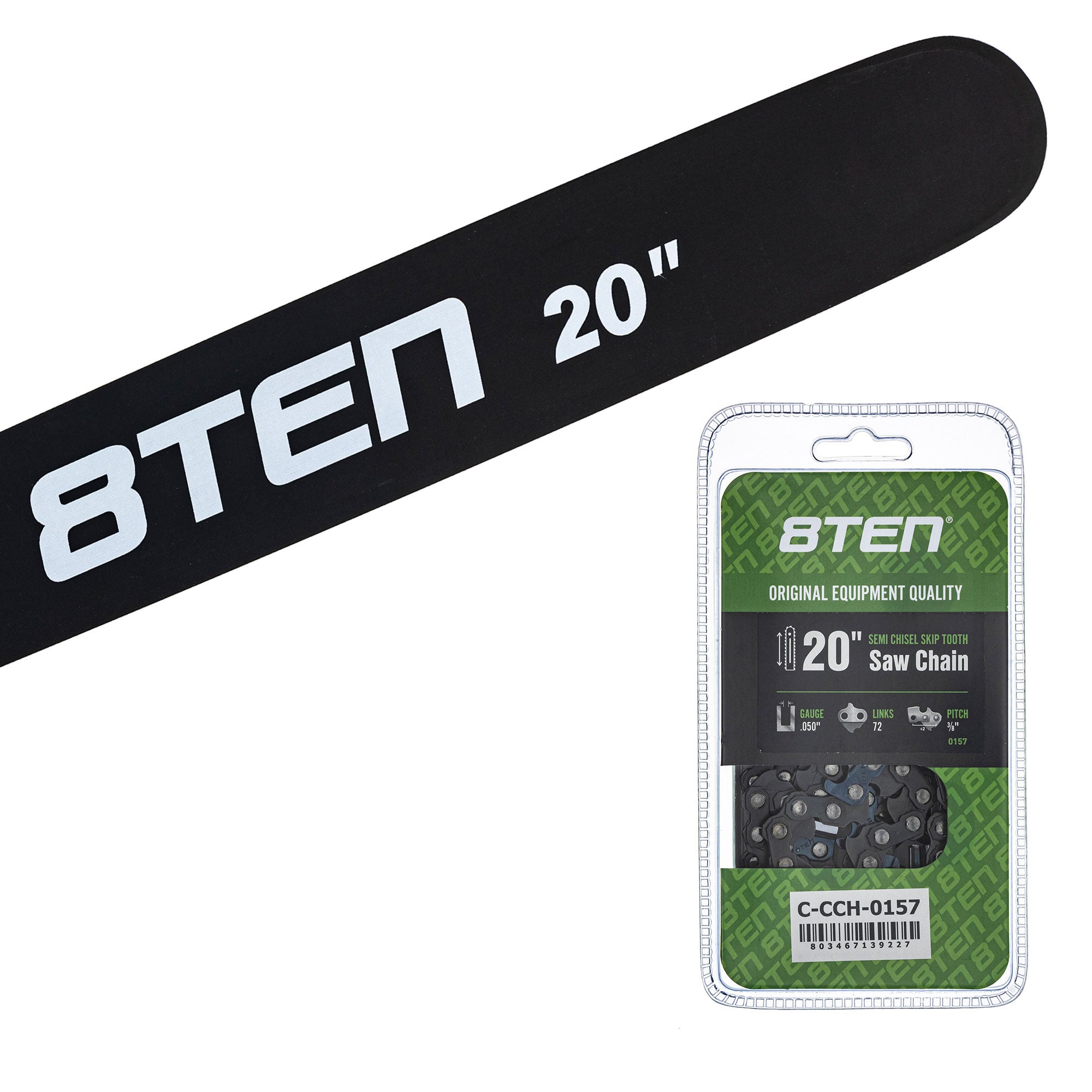 Chainsaw Bar & Chain Set 20 Inch for 575 460 455 359 8TEN MK1010467