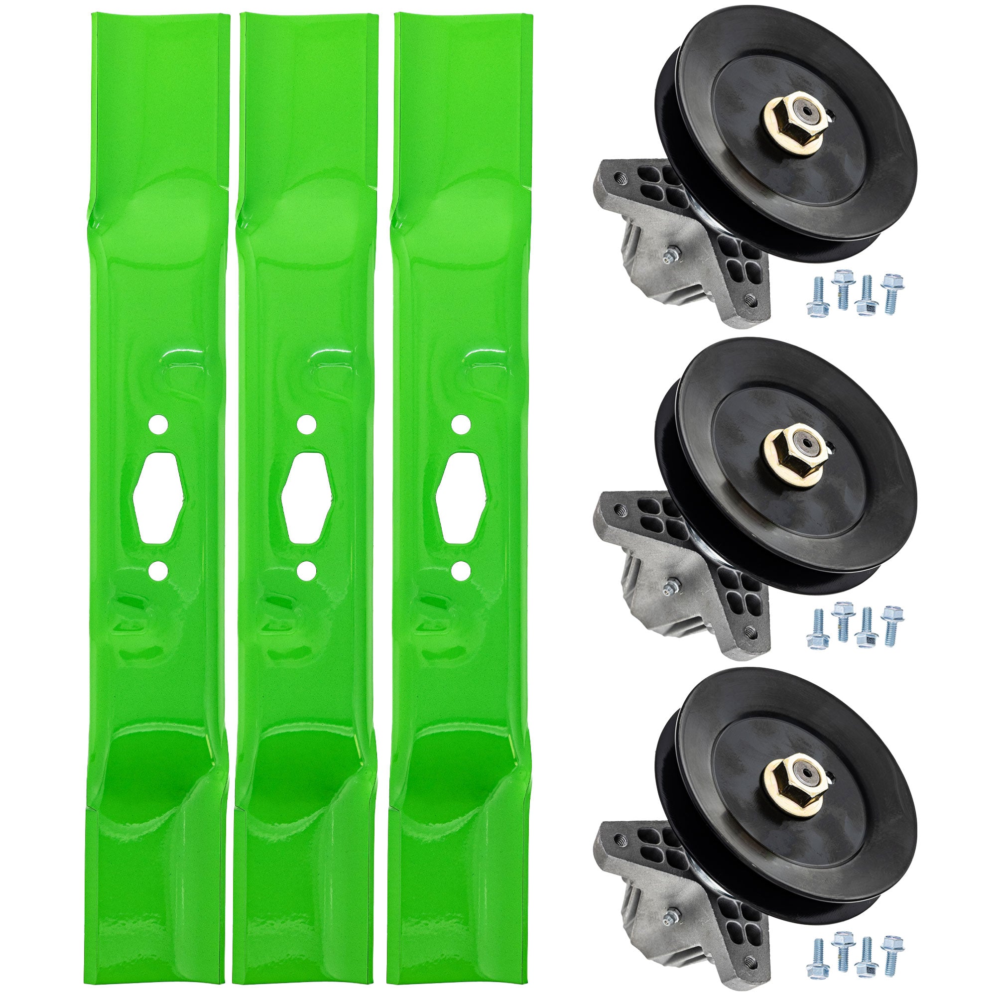 Blade Spindle Deck Kit for zOTHER MTD Cub Cadet Troy-Bilt ZT1-54 Z5800 TT440 T3200 8TEN MK1012195