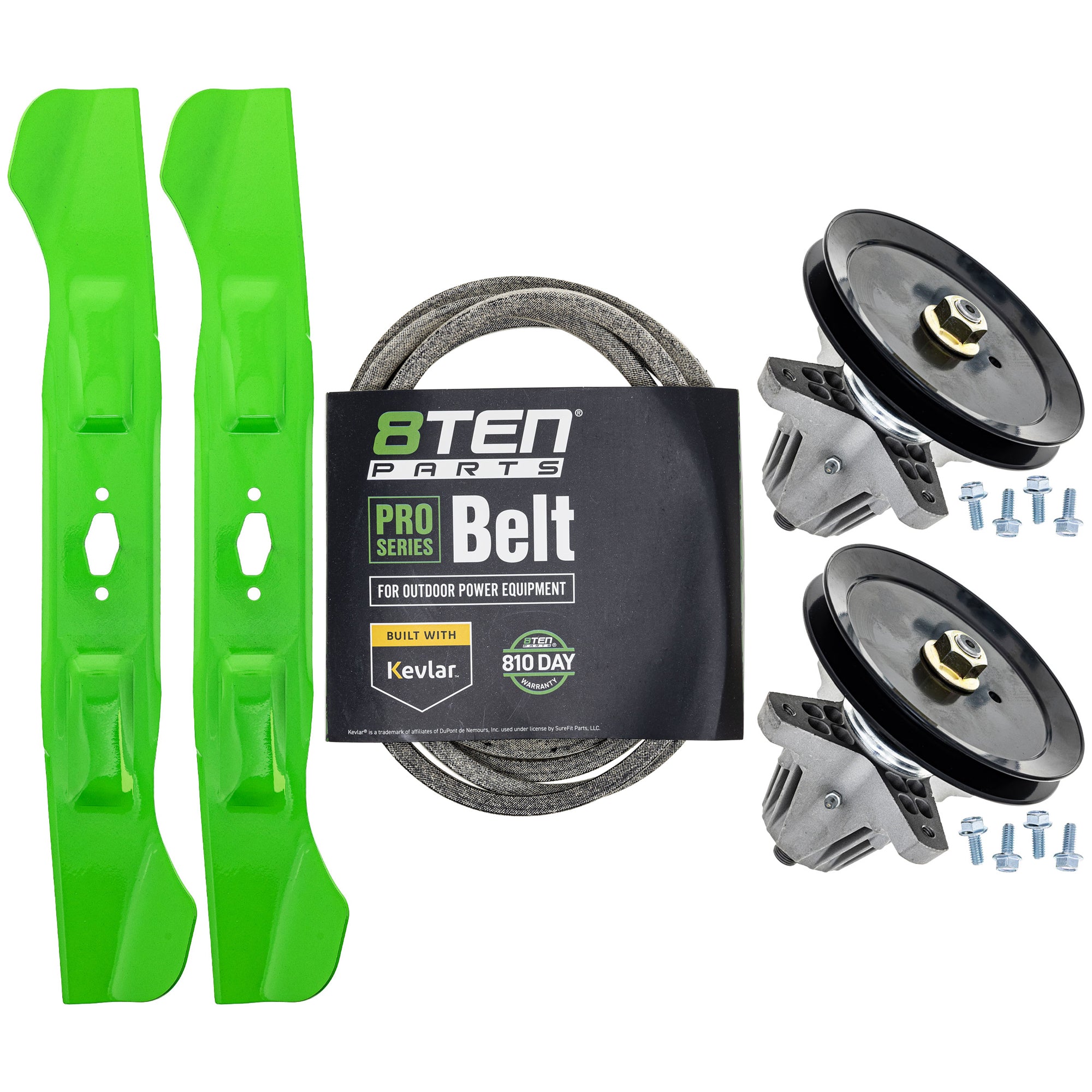 Blade Spindle Belt Deck Kit for zOTHER MTD Cub Cadet Troy-Bilt T2400K T2400 T1500 Super 8TEN MK1012228