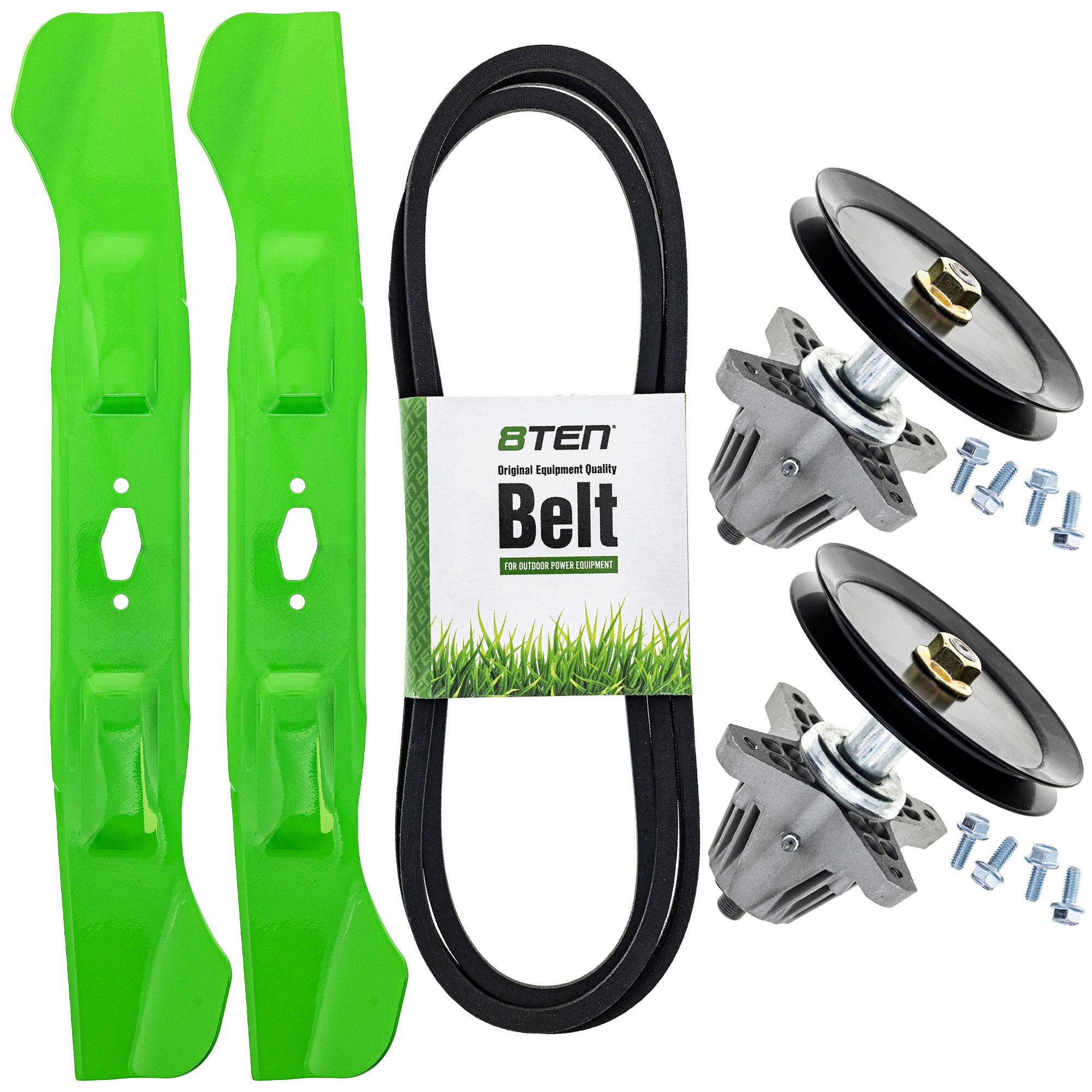 Blade Spindle Belt Deck Kit for zOTHER MTD Cub Cadet Troy-Bilt Z5450 Z5400 Mustang 8TEN MK1012230