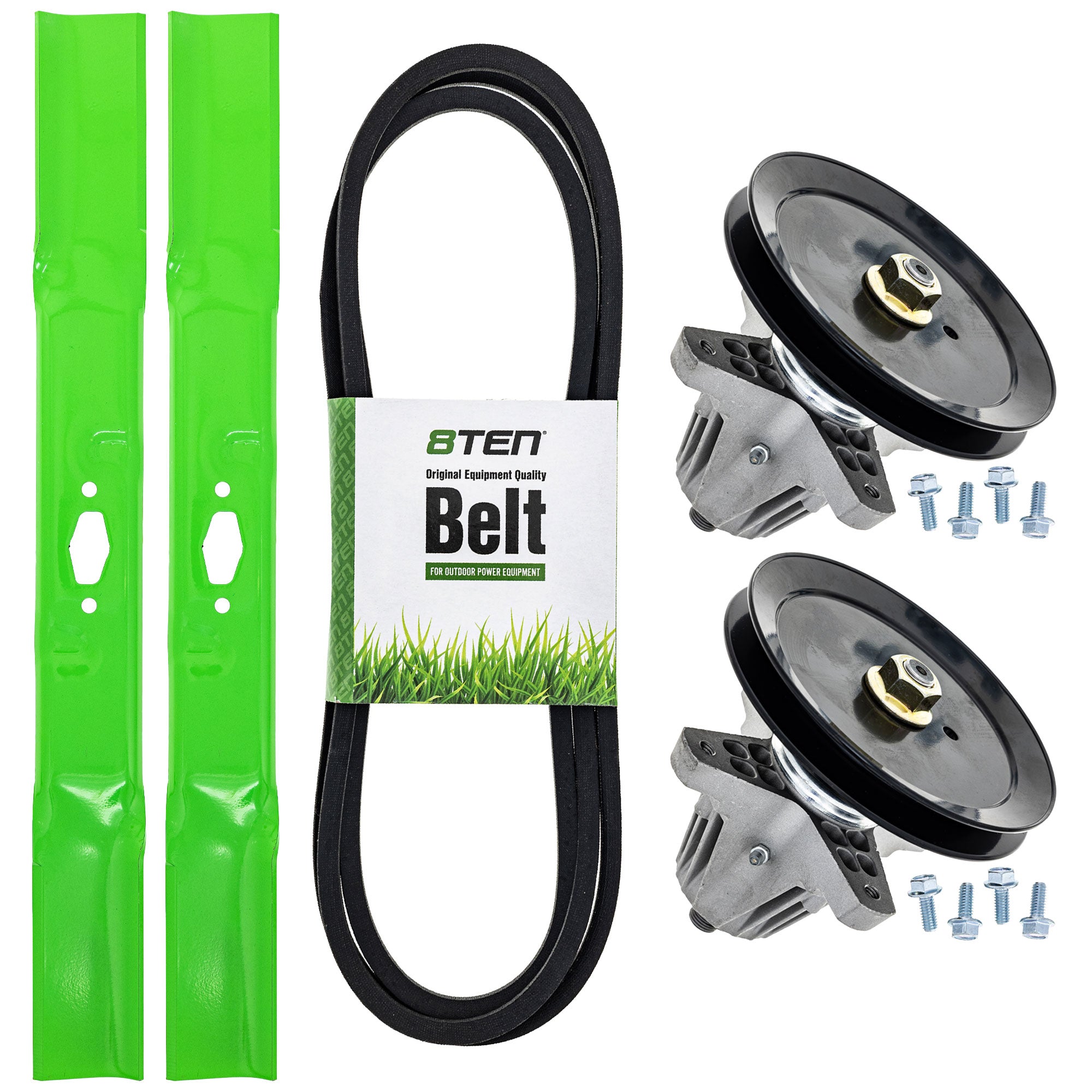 Blade Spindle Belt Deck Kit for zOTHER MTD Cub Cadet Troy-Bilt Z5450 Z5400 Mustang 8TEN MK1012236