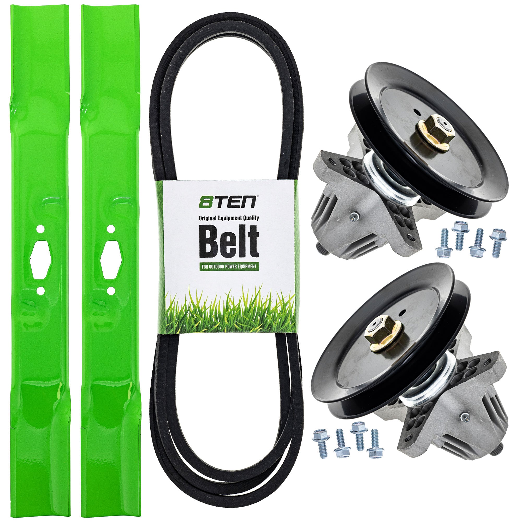 Blade Spindle Belt Deck Kit for zOTHER MTD Cub Cadet Troy-Bilt Z5200 Mustang Machines 8TEN MK1012240
