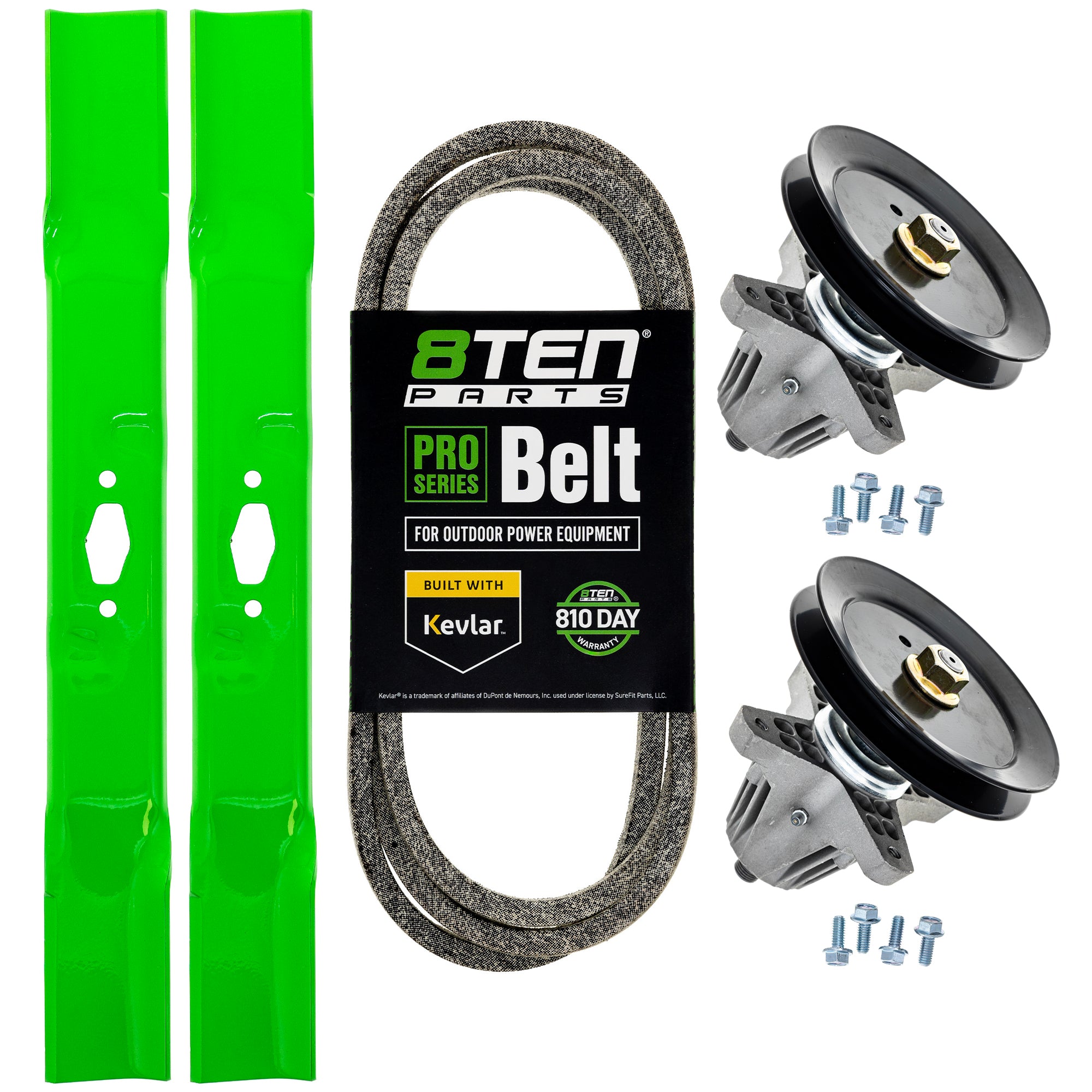 Blade Spindle Belt Deck Kit for zOTHER MTD Cub Cadet Troy-Bilt Z5200 Machines Cadet 8TEN MK1012240