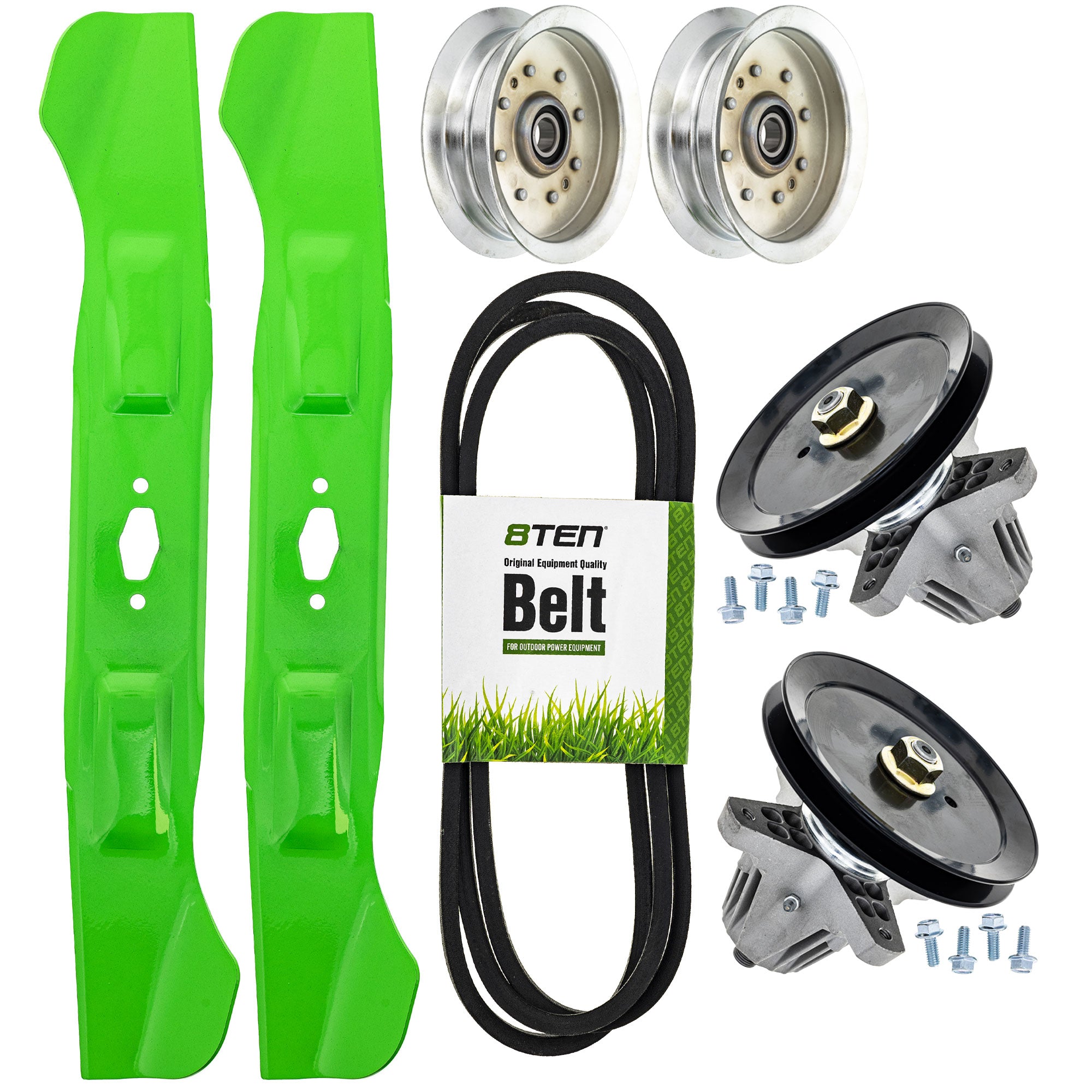 Blade Spindle Belt Idler Deck Kit for zOTHER MTD Cub Cadet Troy-Bilt Super Cadet 8TEN MK1012256