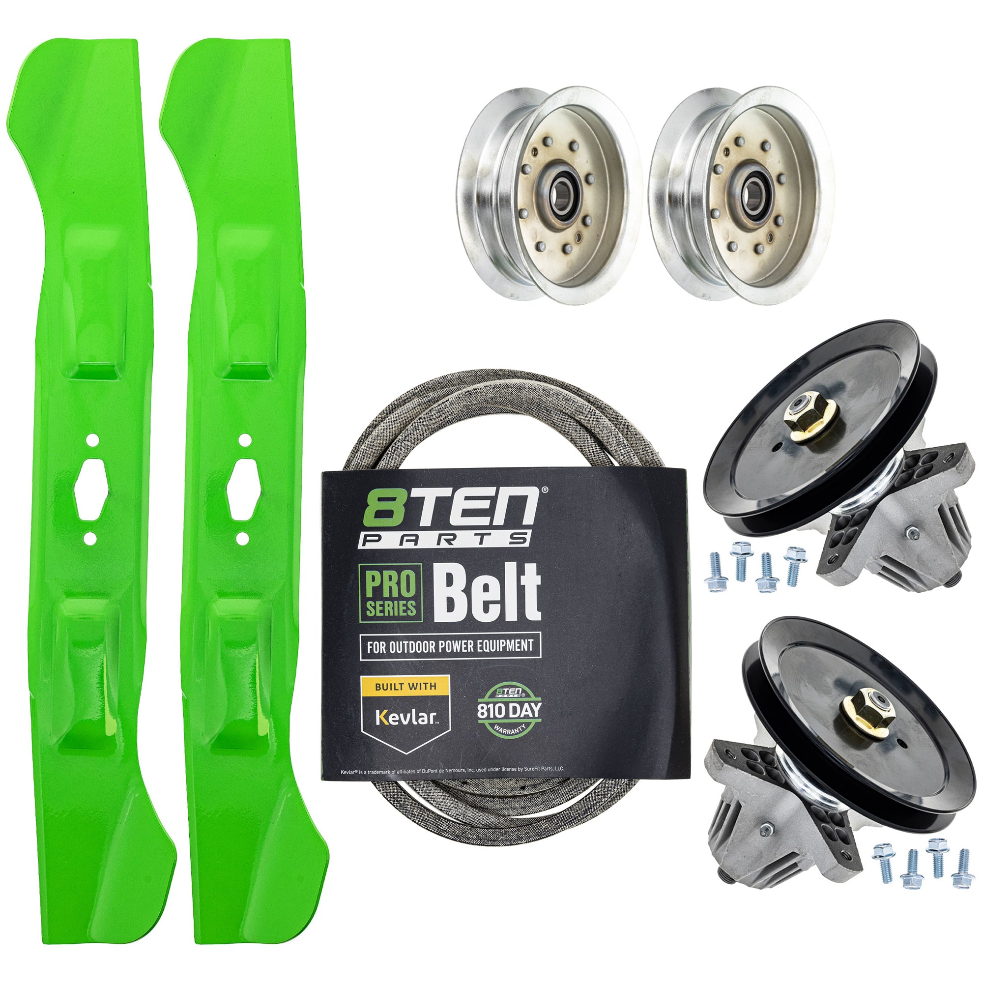 Blade Spindle Belt Idler Deck Kit for zOTHER MTD Cub Cadet Troy-Bilt Super Cadet 8TEN MK1012256