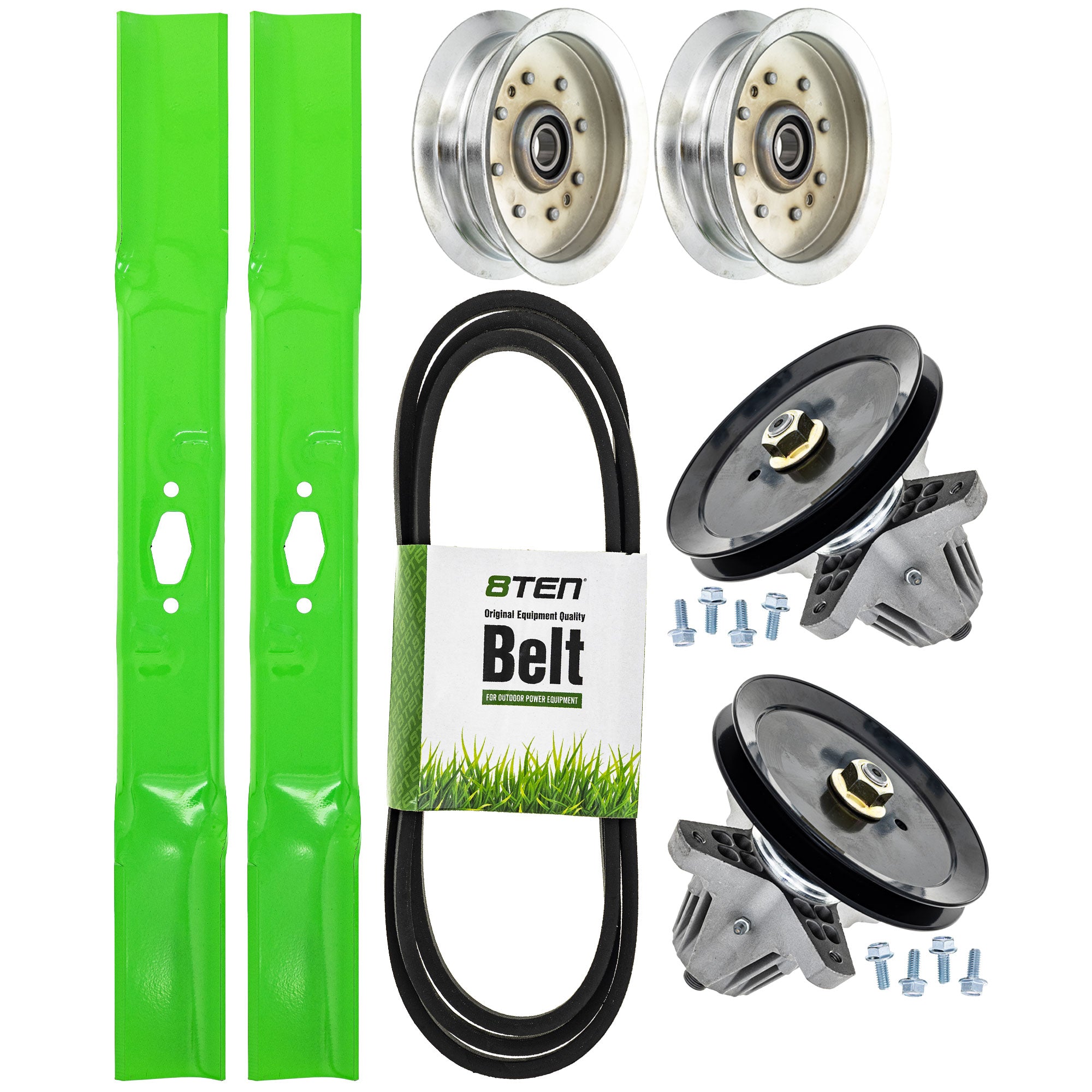 Blade Spindle Belt Idler Deck Kit for zOTHER MTD Cub Cadet Troy-Bilt T2400 T1500 Super 8TEN MK1012263
