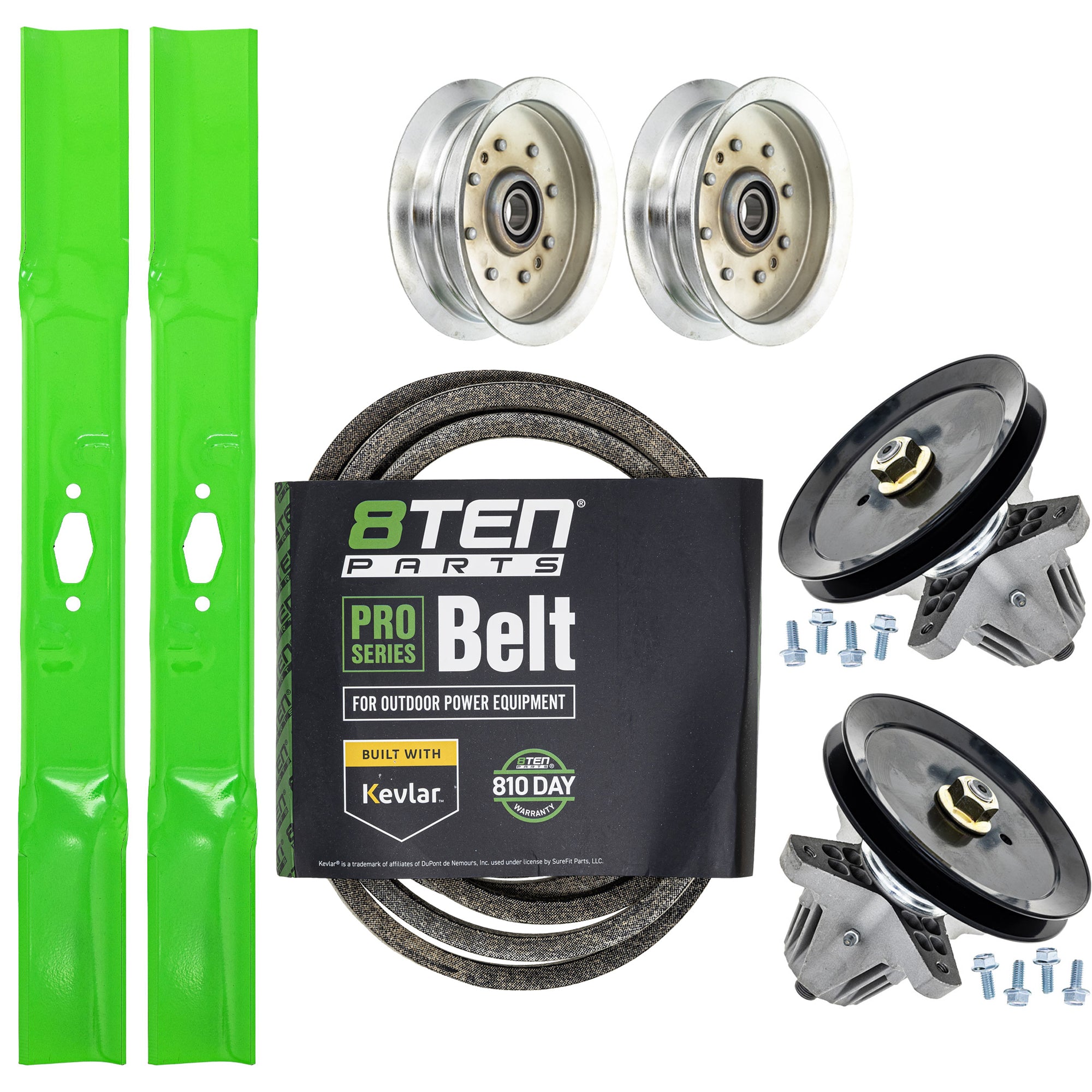 Blade Spindle Belt Idler Deck Kit for zOTHER MTD Cub Cadet Troy-Bilt Cadet 8TEN MK1012263