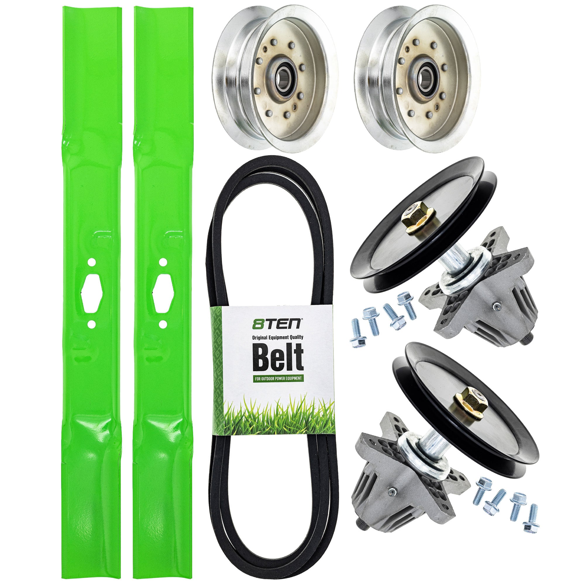 Blade Spindle Belt Idler Deck Kit for zOTHER MTD Cub Cadet Troy-Bilt Z5450 Z5400 Mustang 8TEN MK1012264