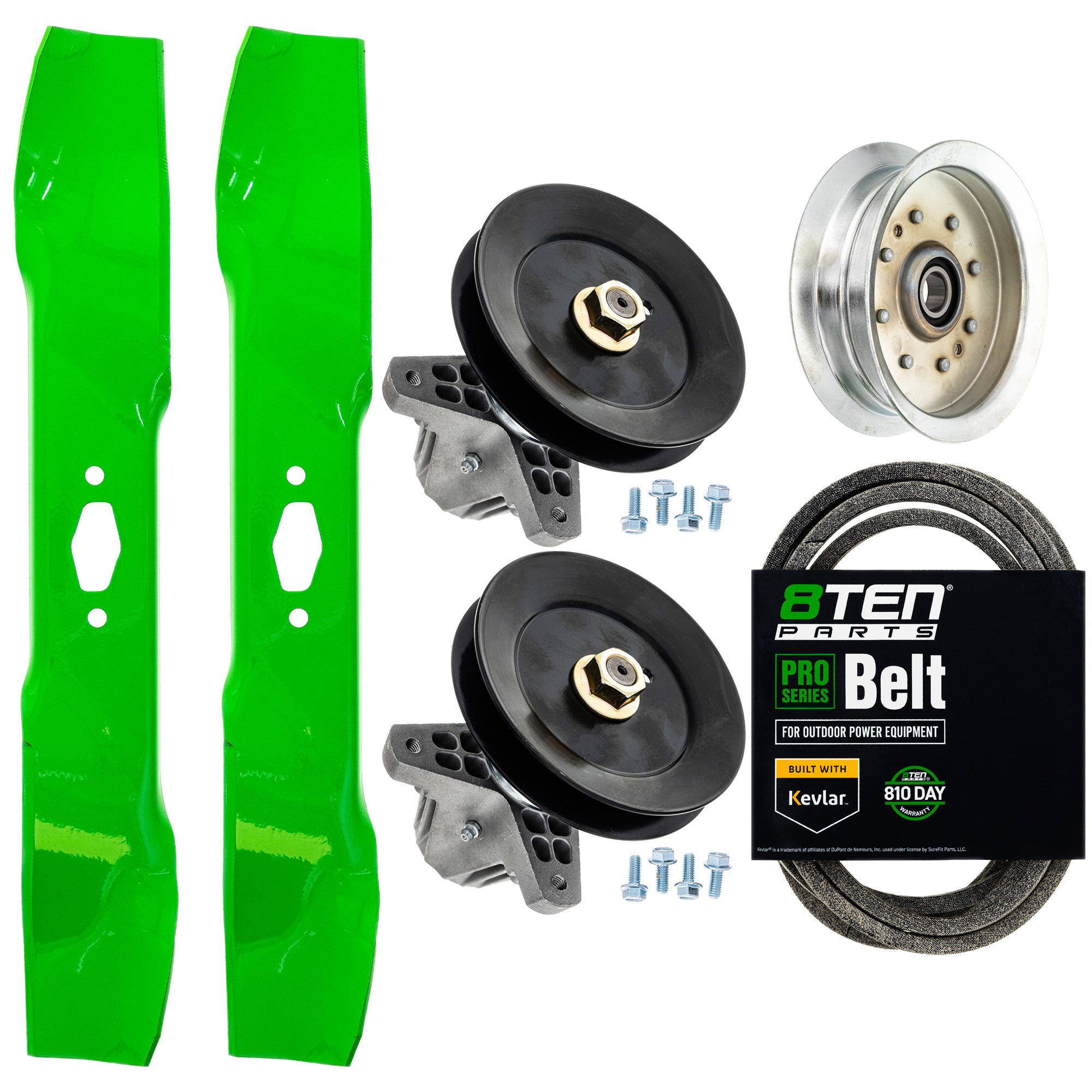 Blade Spindle Belt Idler Deck Kit for zOTHER MTD Cub Cadet Troy-Bilt T85 T100 Pony LT-36G 8TEN MK1012271
