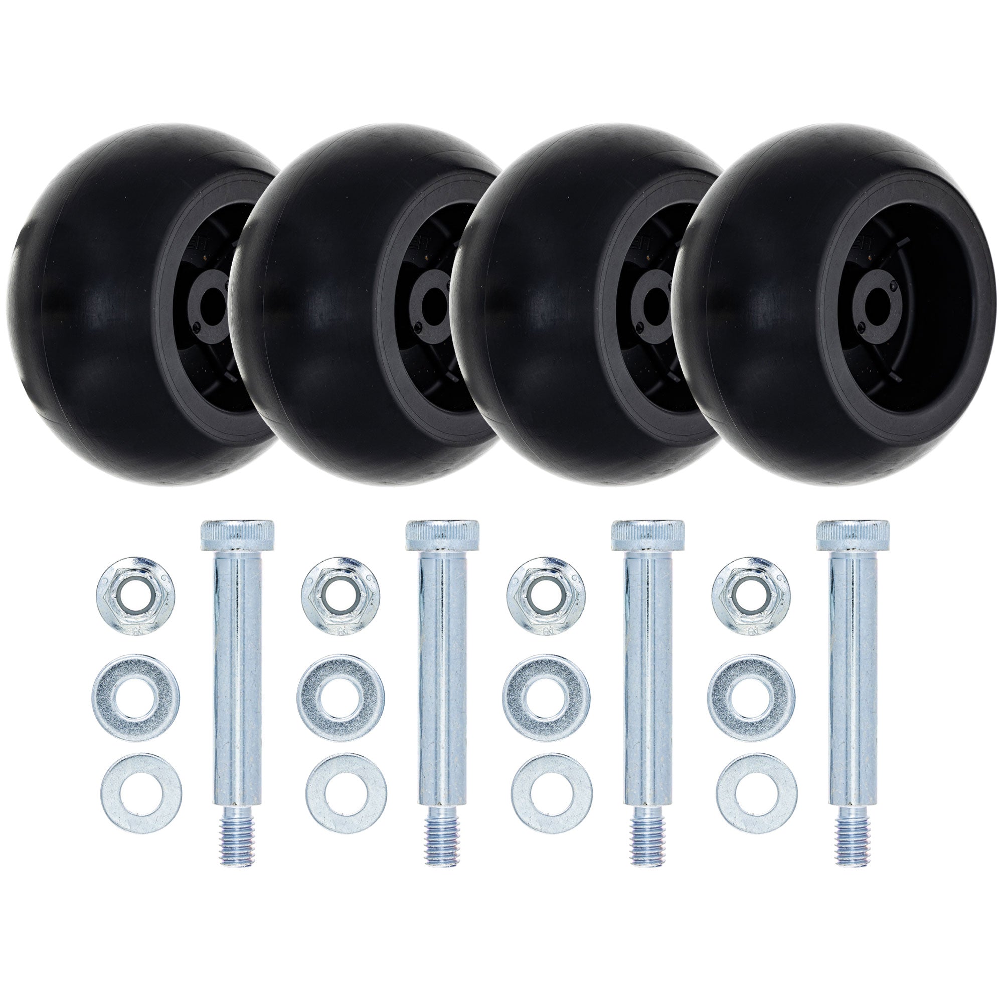 Deck Wheel Kit with Hardware for SPGT25H48A SP25PH48STC SP25PH48STB SP25PH48STA 8TEN MK1012393