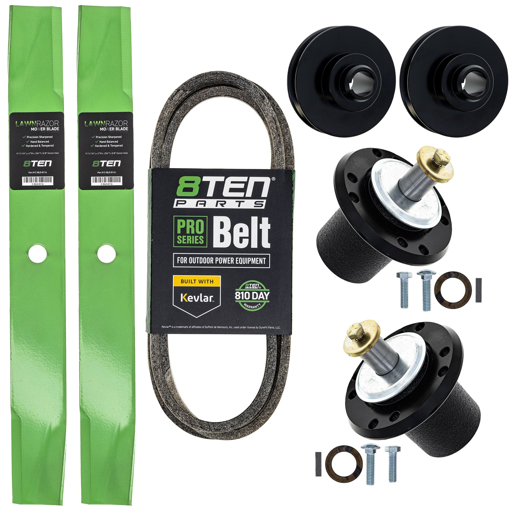Blade Spindle Belt Kit for Pro 8TEN MK1013457