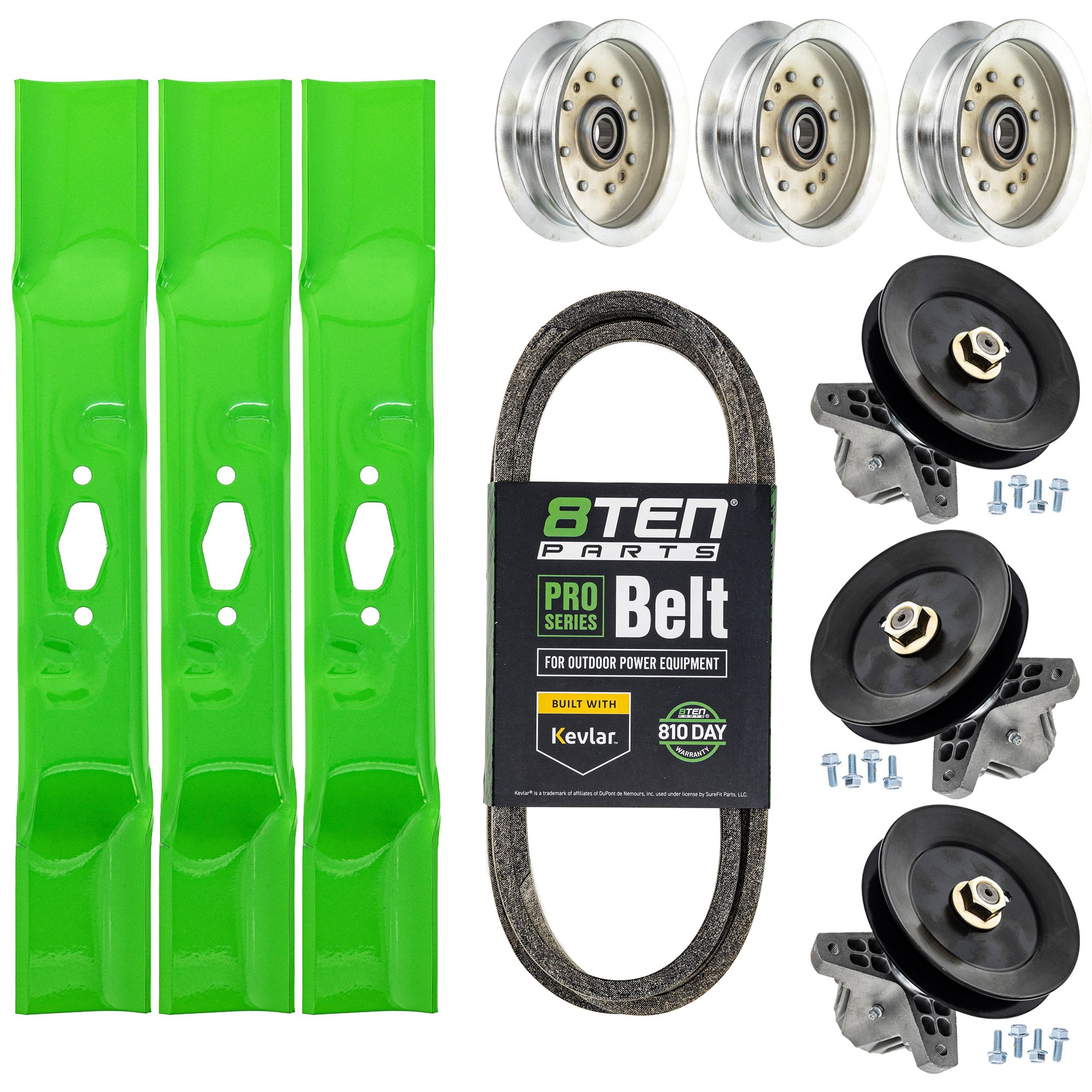 Blade Spindle Belt Kit for Pro 8TEN MK1013458