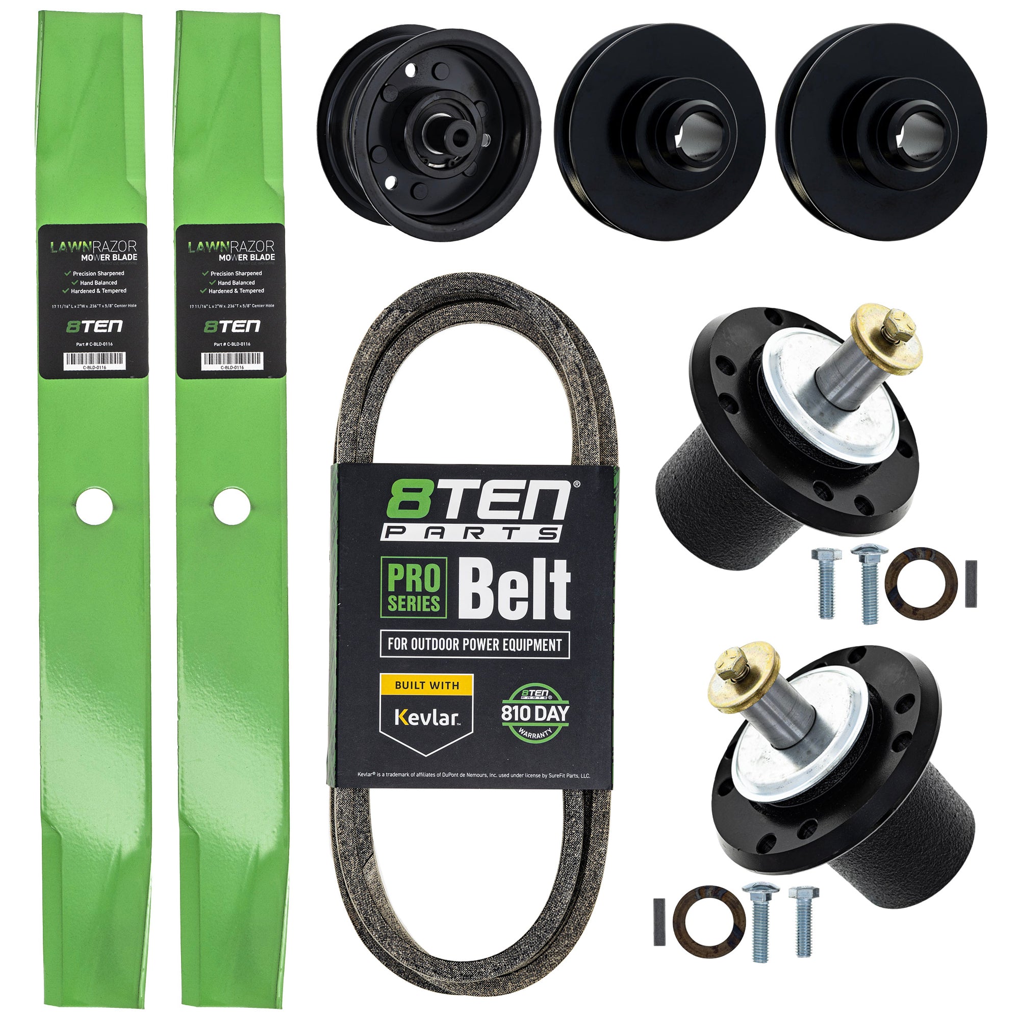 Blade Spindle Belt Kit for Pro 8TEN MK1013461