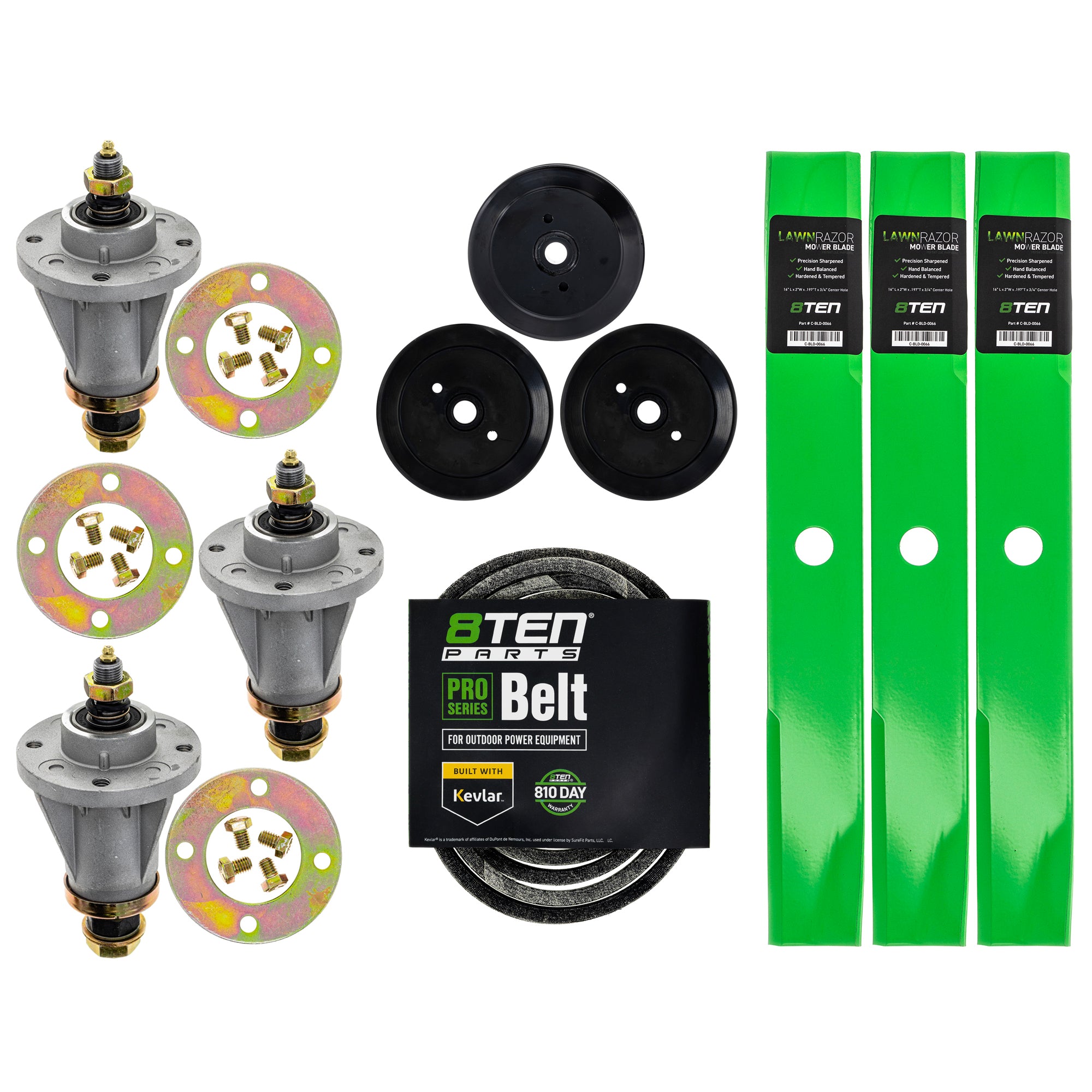 Blade Spindle Belt Kit for Horse 48 8TEN MK1013490