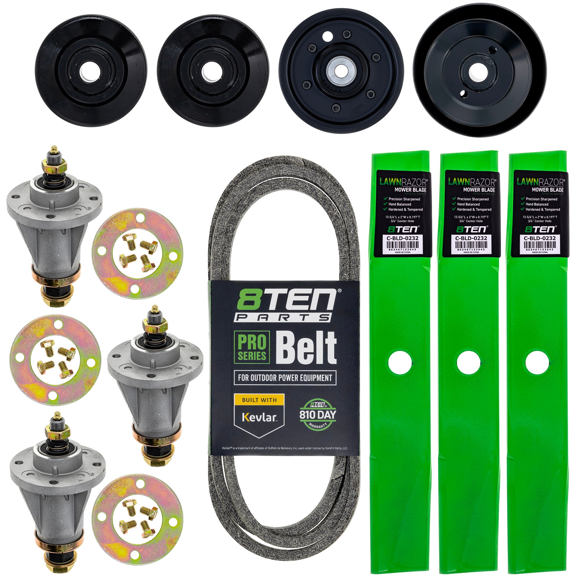 Blade Spindle Belt Kit for Horse 42 8TEN MK1013498