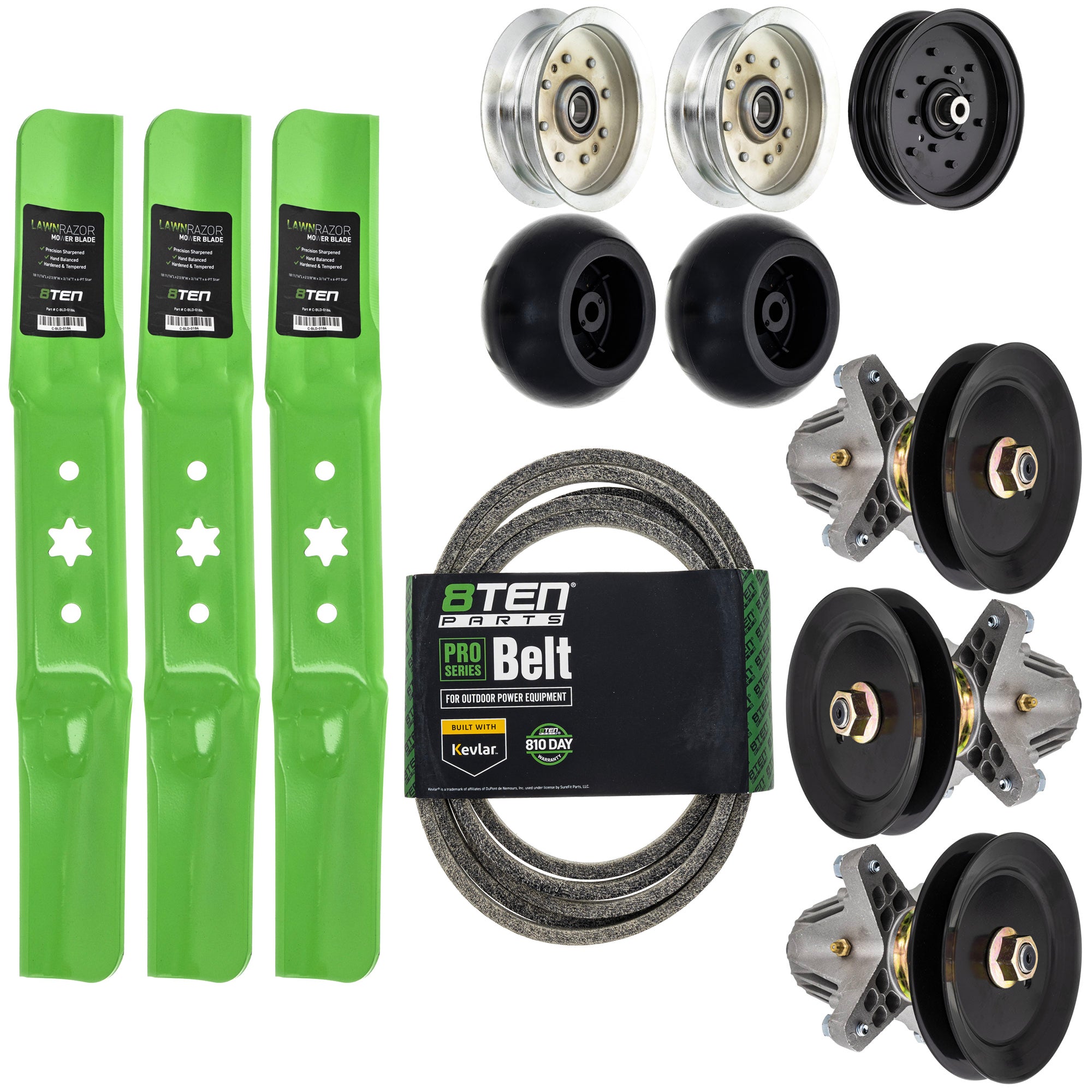 Deck Rebuild Kit for ZT-S54 ZT-L54 Z6900 Z6600 8TEN MK1013516