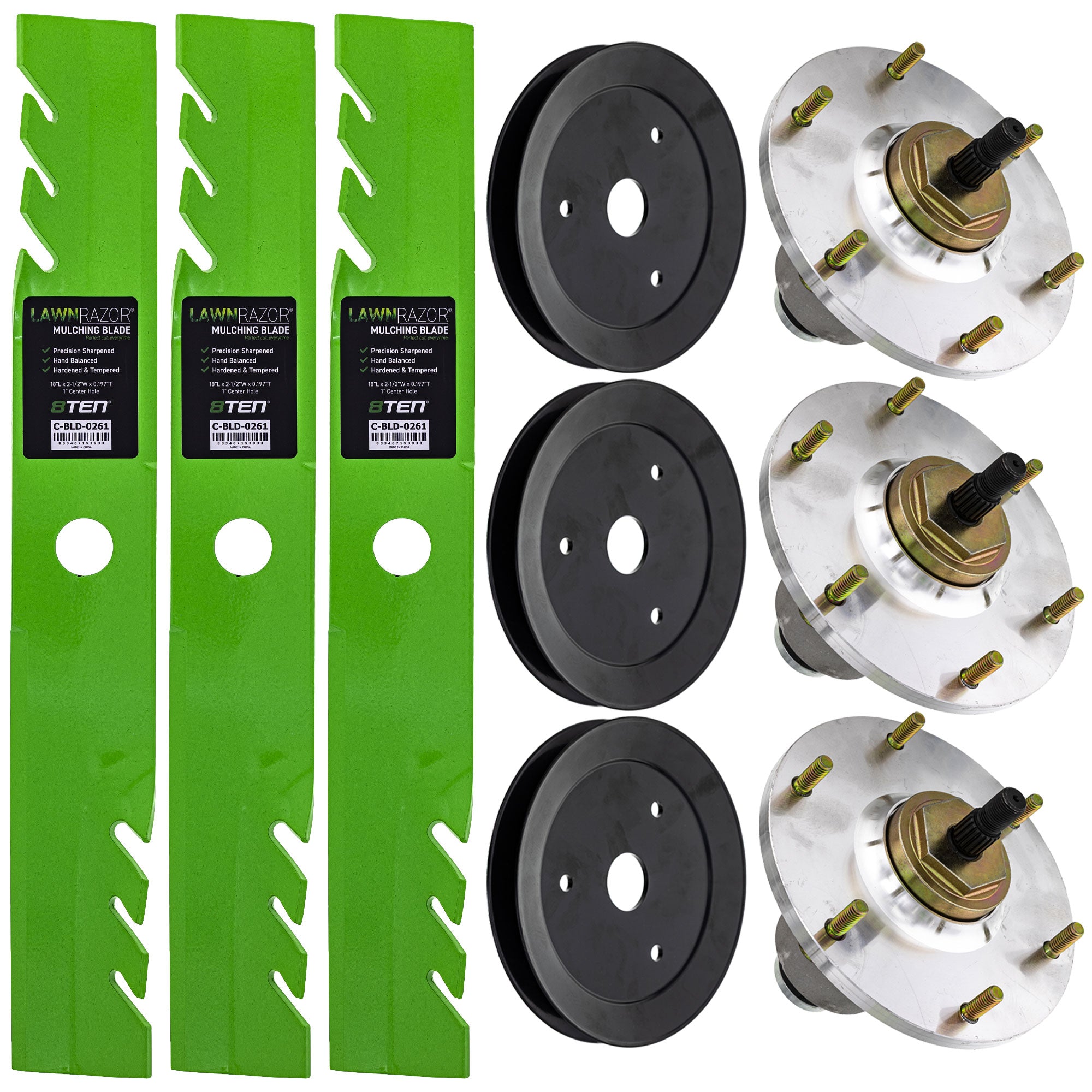 クッキー Pulley For Exmark 116-0185 | 8TEN