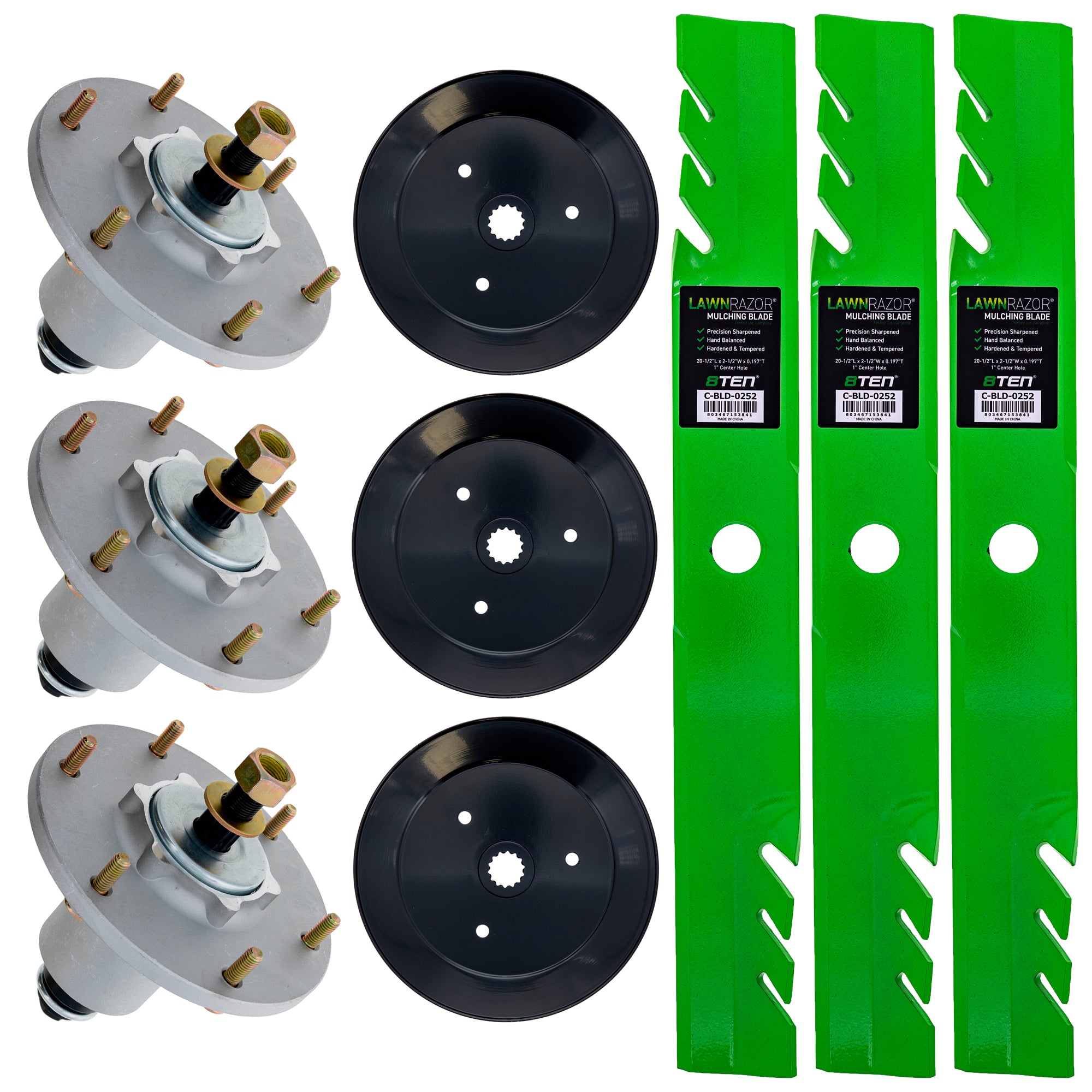 Deck Rebuild Kit for Radius Lazer 8TEN MK1013651