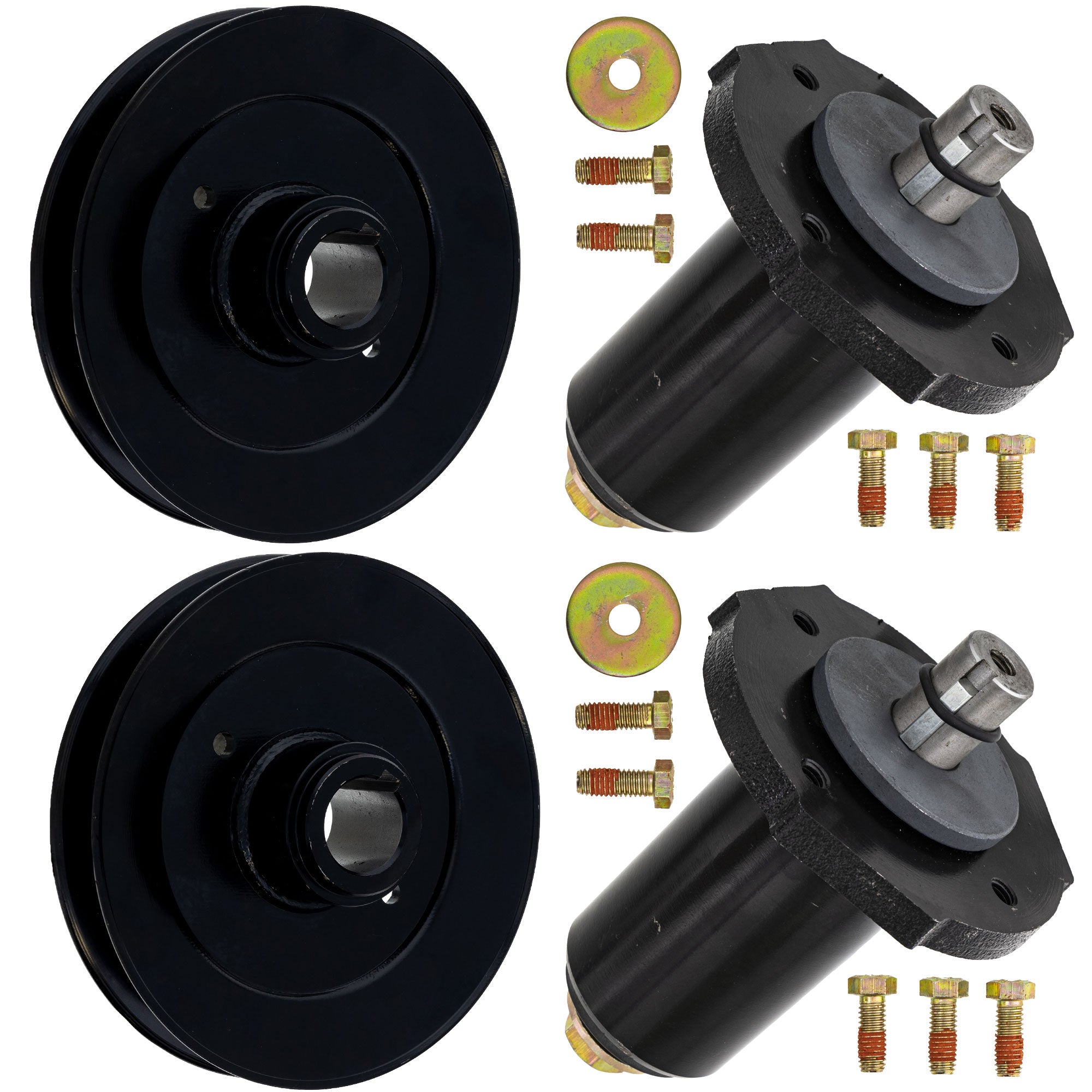 Spindle & Pulley Kit 1-Pack for ZT Z-Stance Pro-Turn Pro-Stance 8TEN MK1014229
