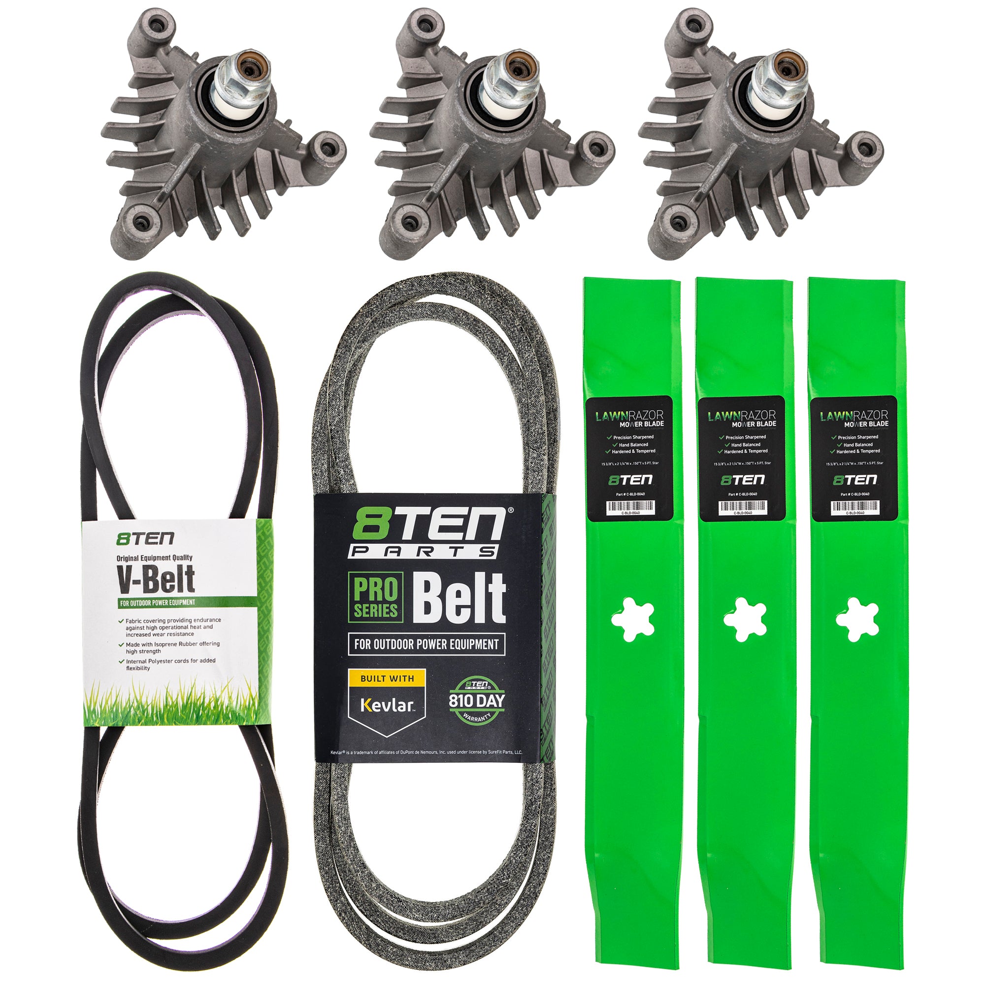 Mower Deck Rebuild Kit for YTHK180 YTH2046 YTH180 YTH1746 8TEN MK1014652