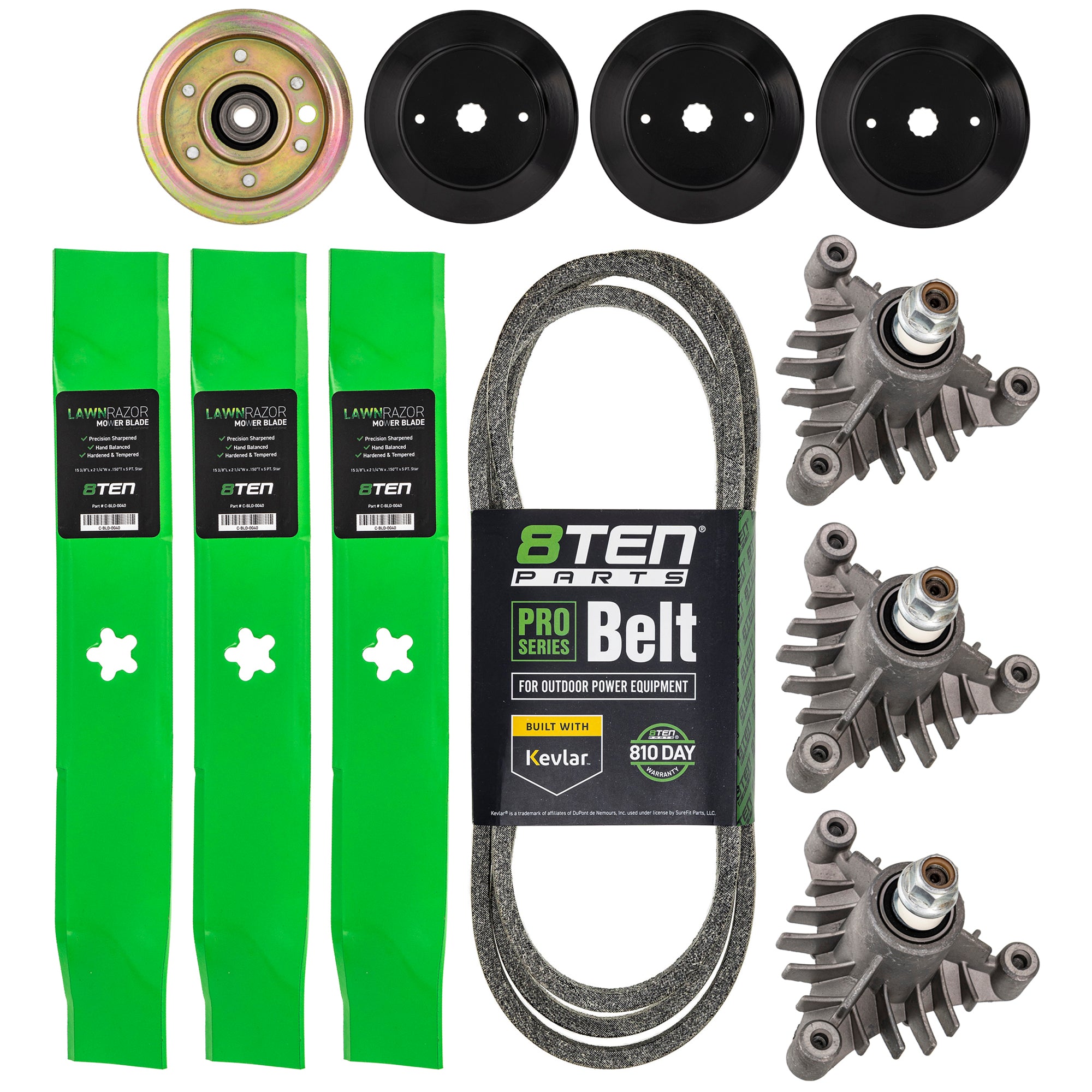 Mower Deck Rebuild Kit for YTHK180 YTH2046 YTH180 YTH1746 8TEN MK1014654
