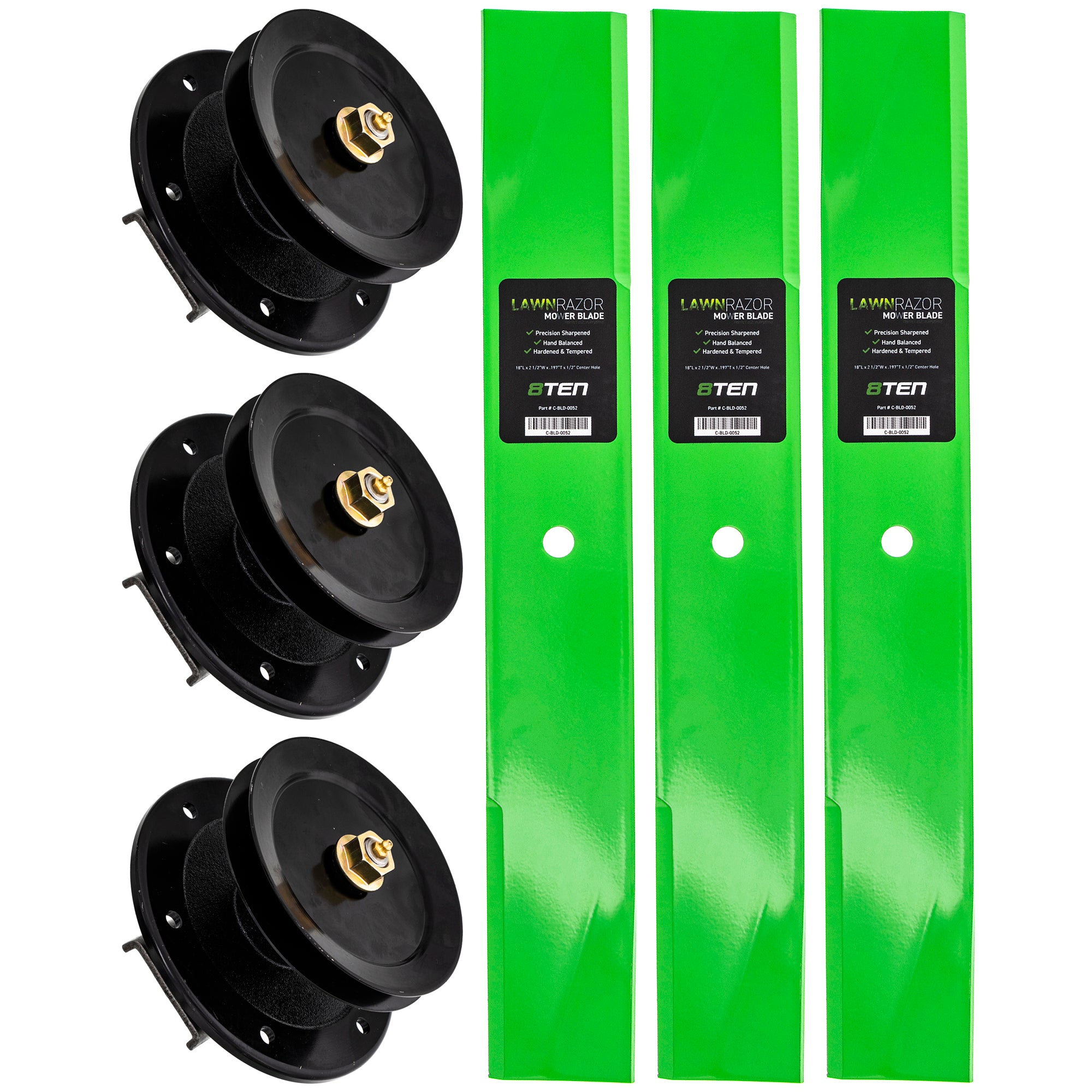 Deck Spindle & Mower Blade Kit for Z-Master 8TEN MK1014659