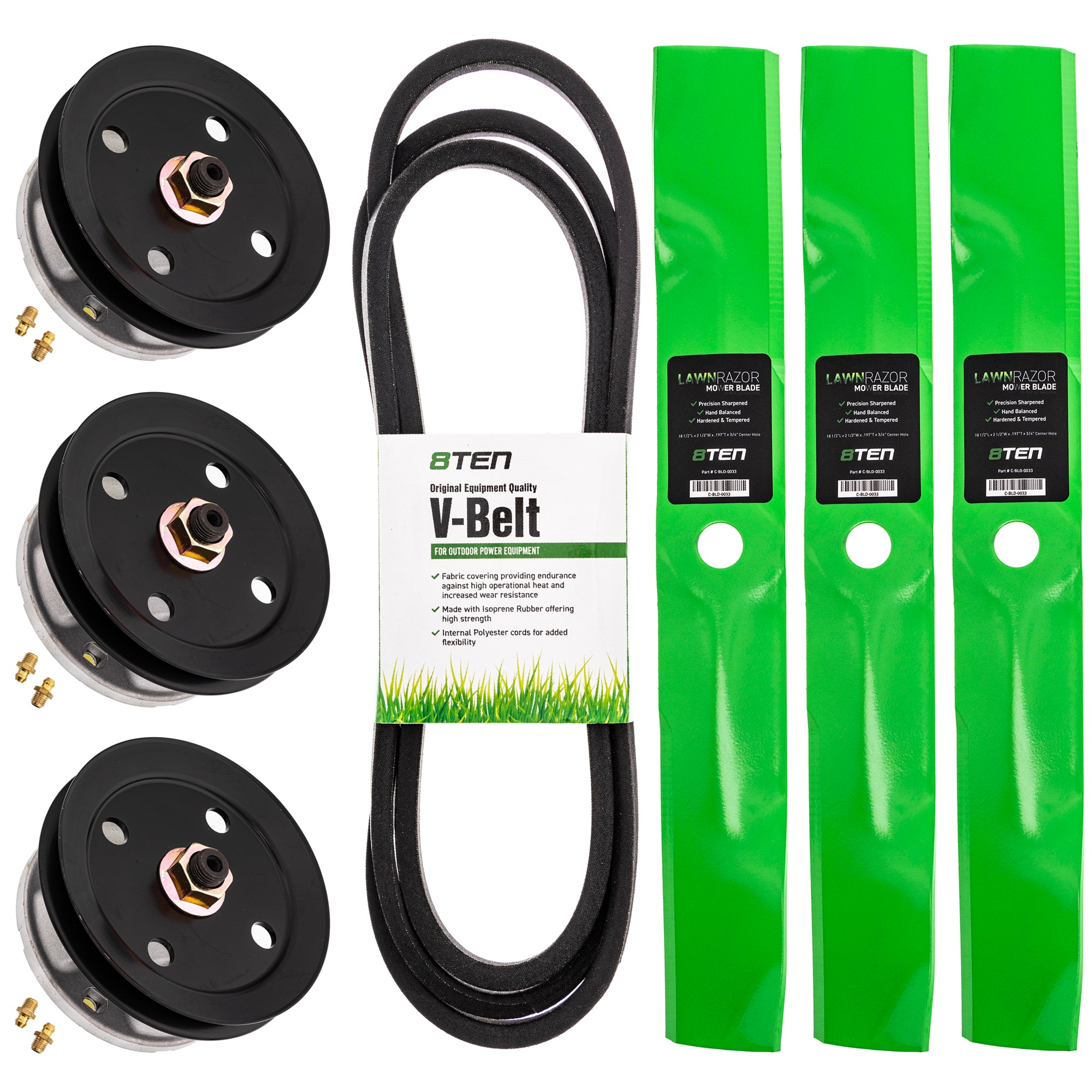 Mower Deck Rebuild Kit for S2554 Deere 2554HV 2354HV 8TEN MK1014677
