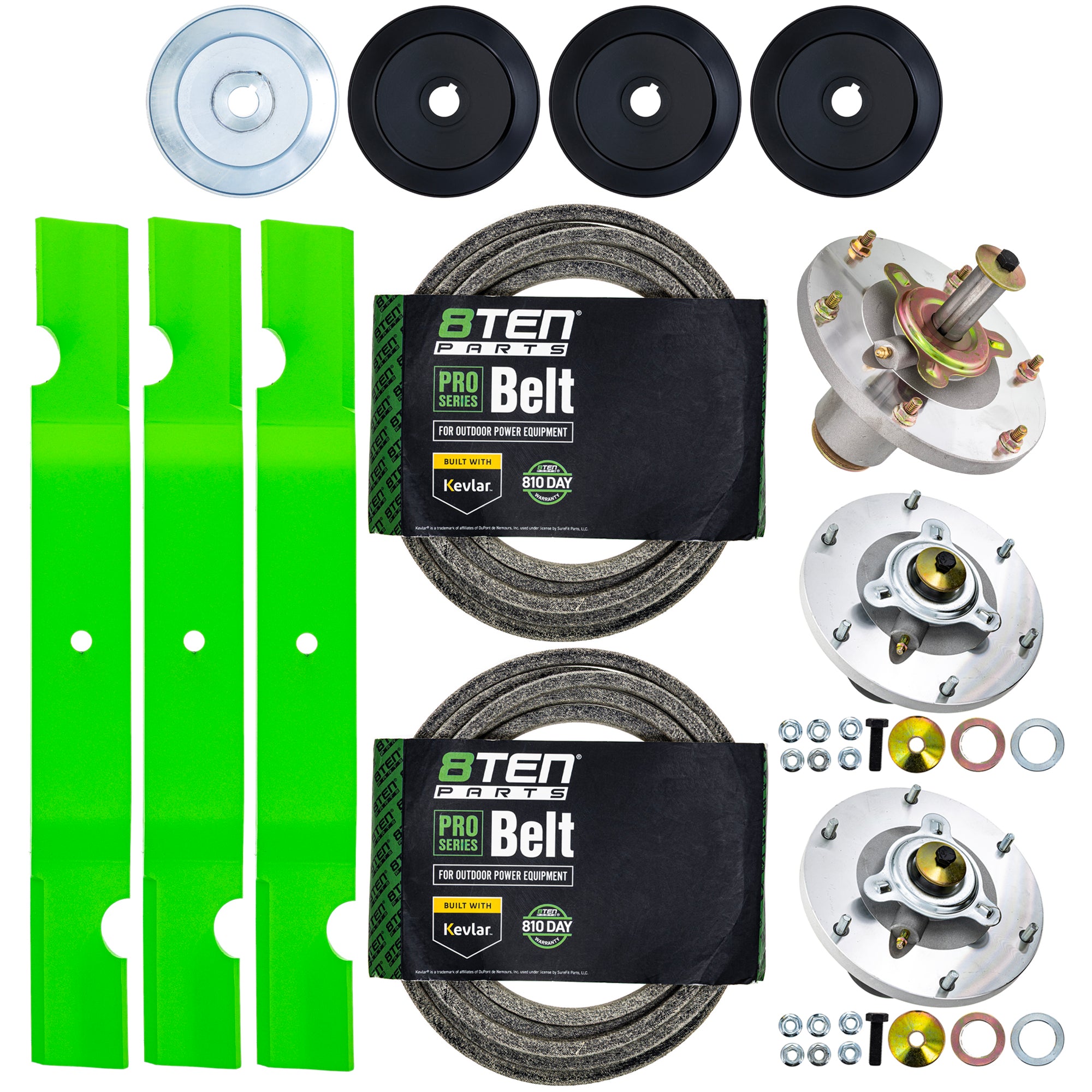 Spindle Blade Belt Kit for Mid-Mount 8TEN MK1015082