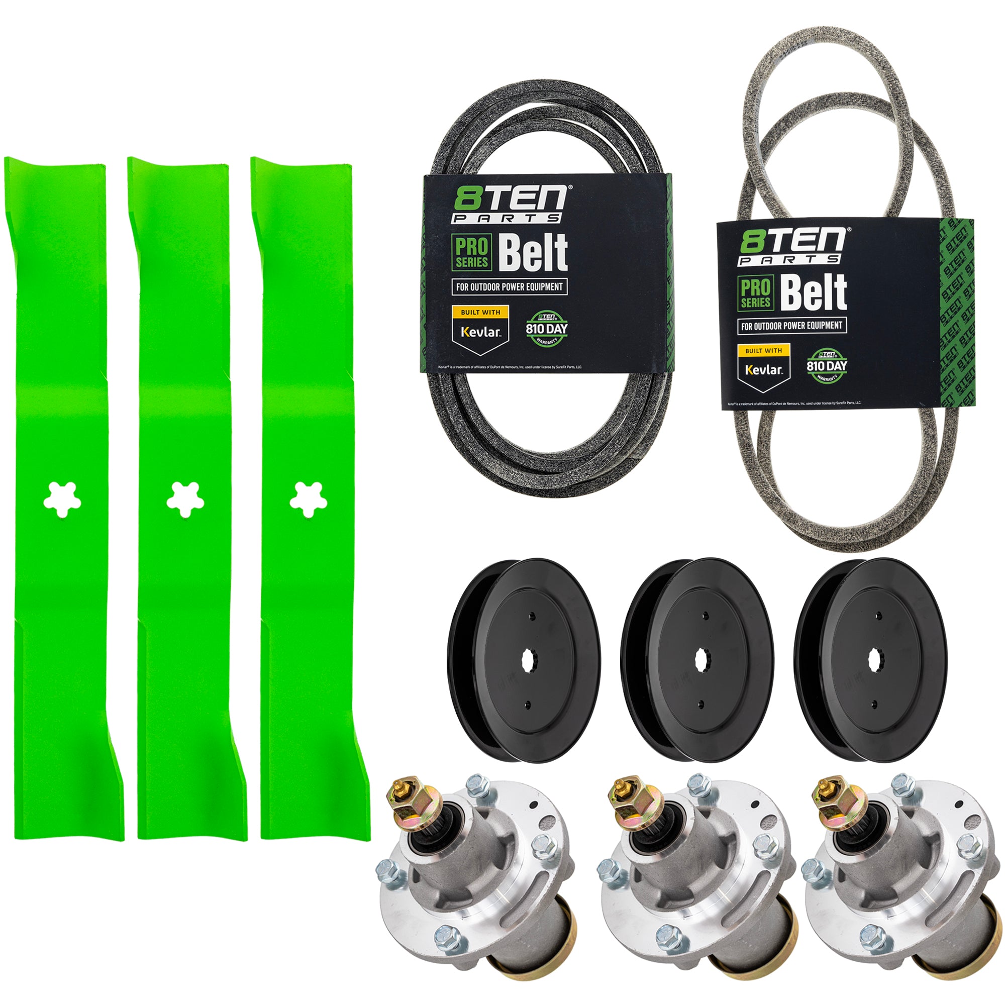 Spindle Blade Belt Kit for 8TEN MK1015112