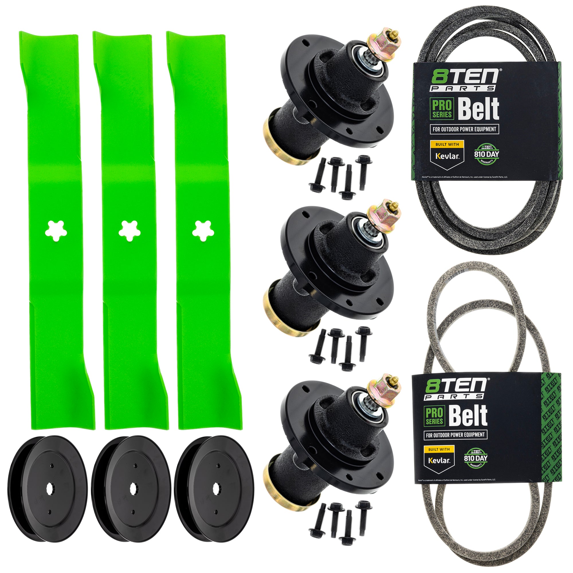 Spindle Blade Belt Kit for 8TEN MK1015113