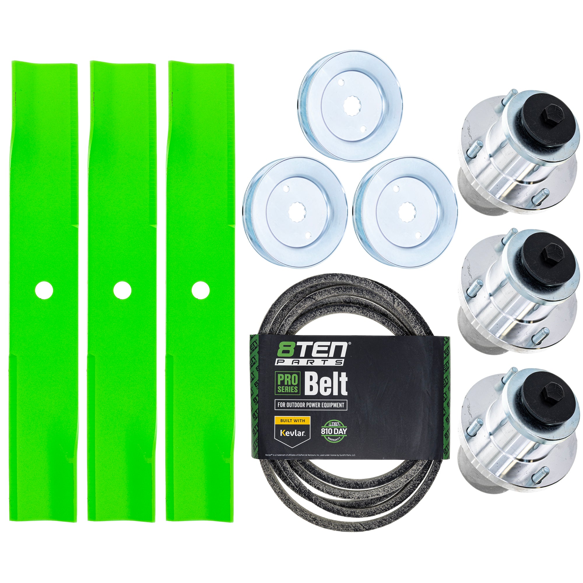 Spindle Blade Belt Kit for FasTrak 8TEN MK1015122