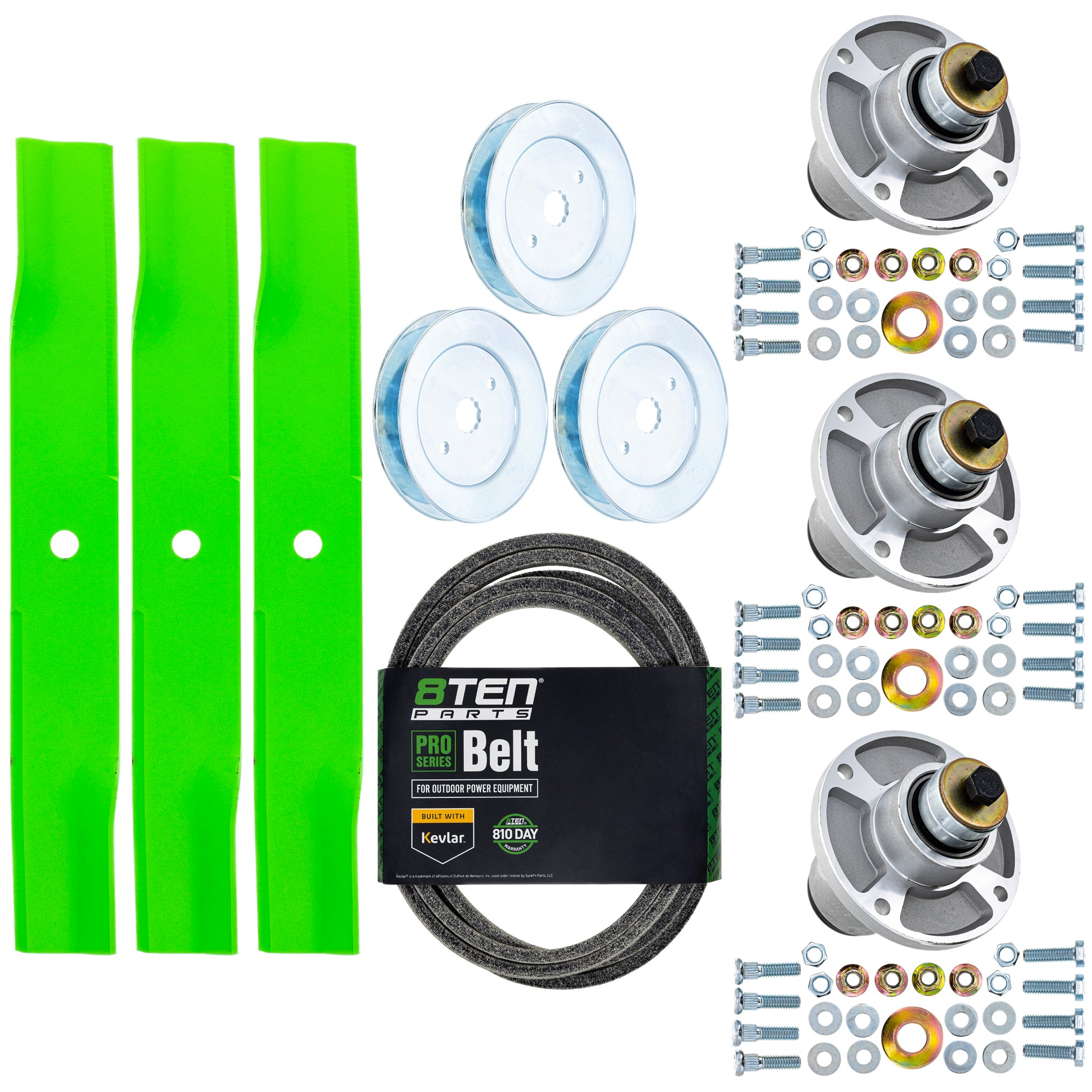 Spindle Blade Belt Kit for 8TEN MK1015130