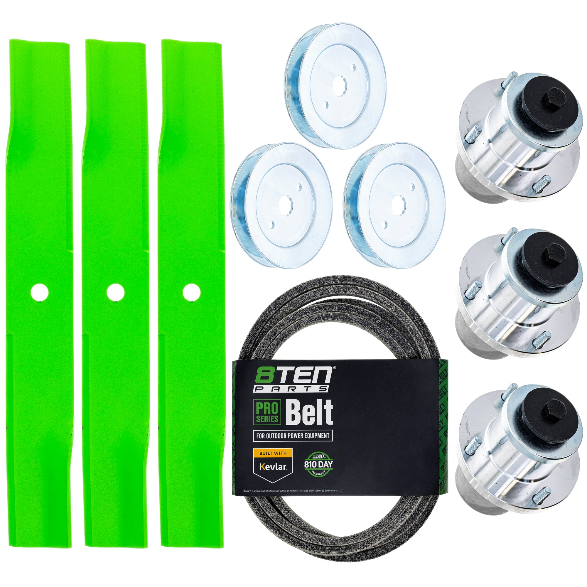 Spindle Blade Belt Kit for Raptor 8TEN MK1015142