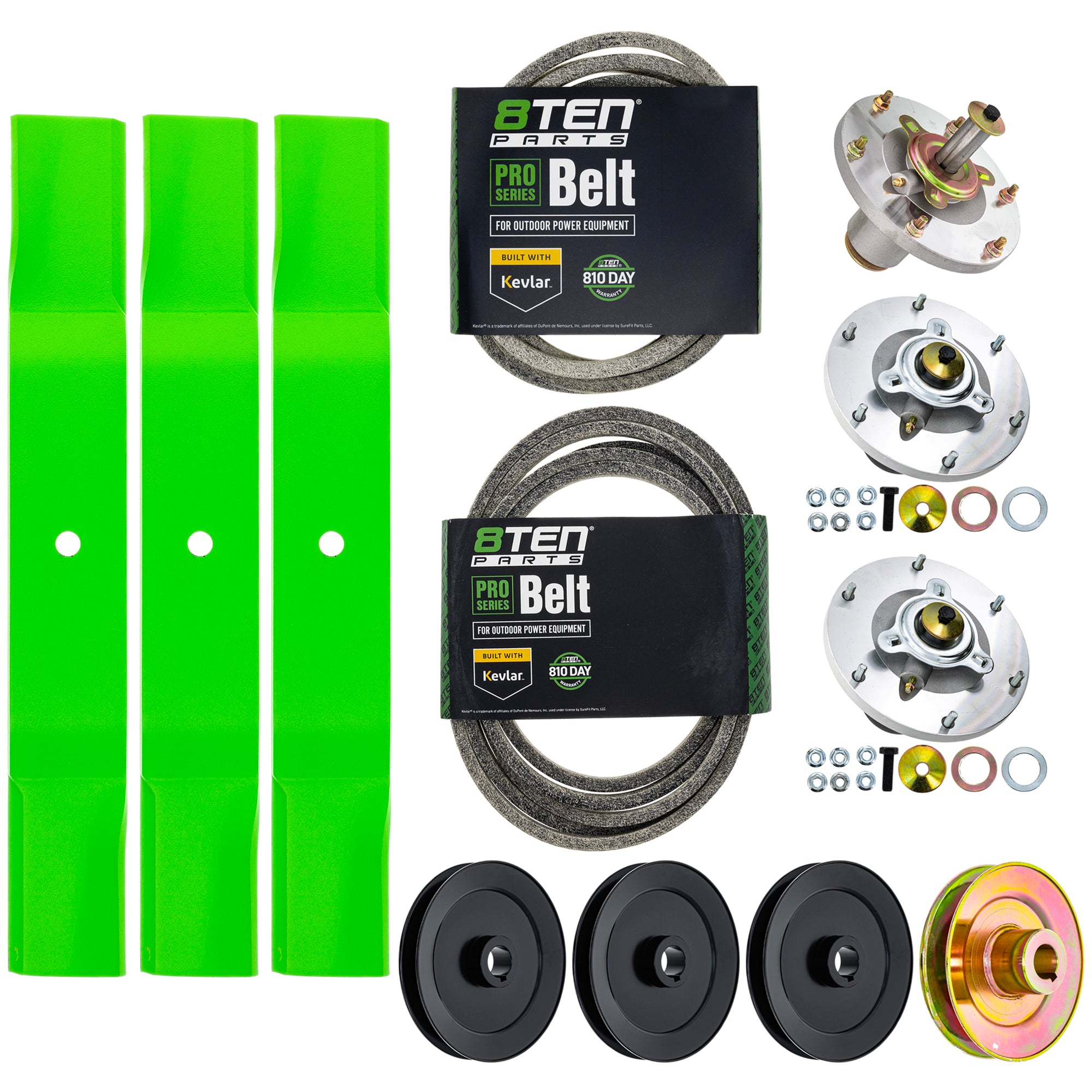 Spindle Blade Belt Kit for 8TEN MK1015147