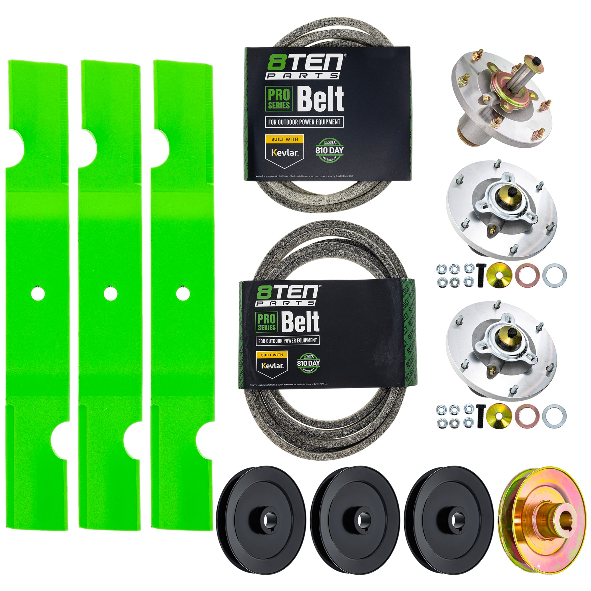 Spindle Blade Belt Kit for 8TEN MK1015148