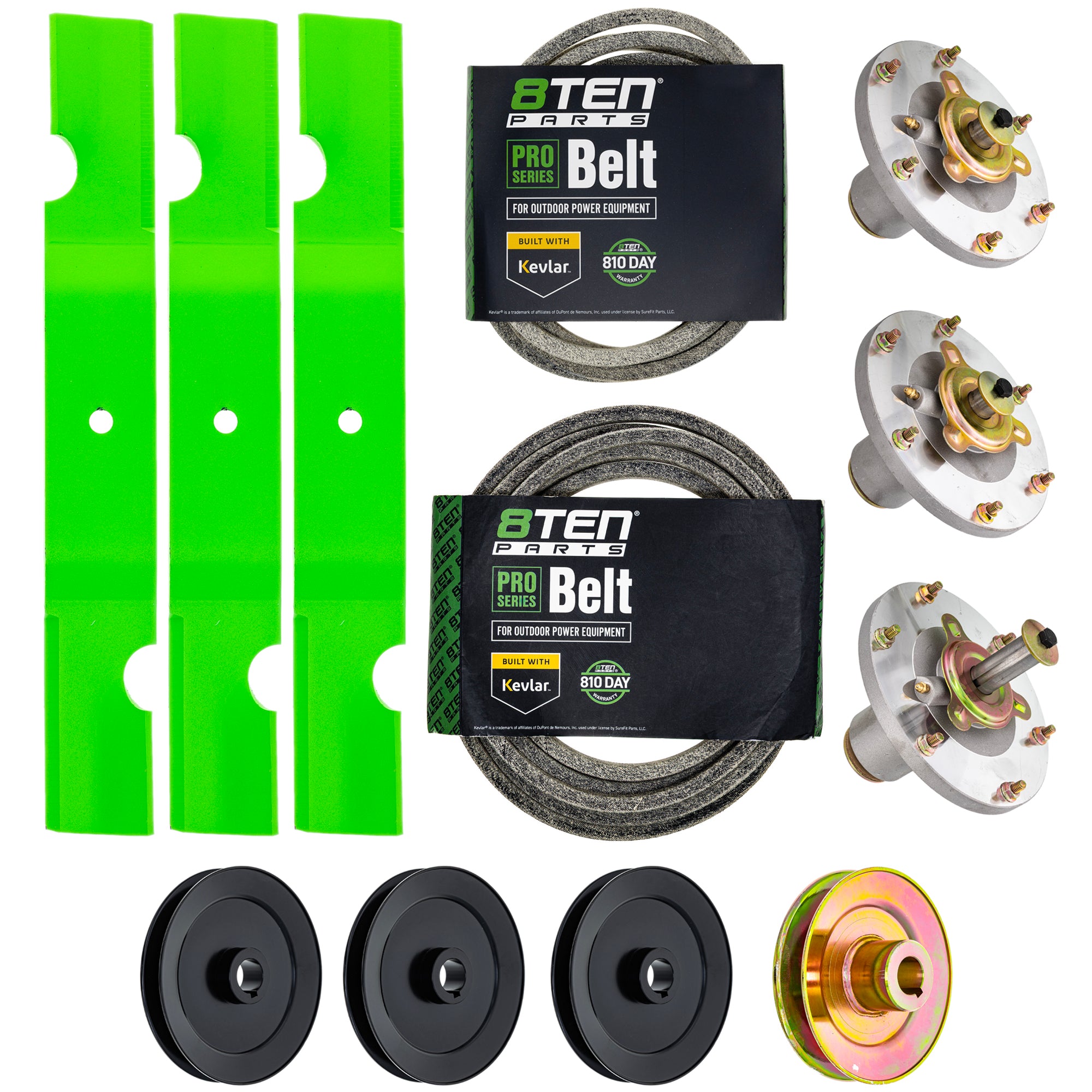 Spindle Blade Belt Kit for 8TEN MK1015155