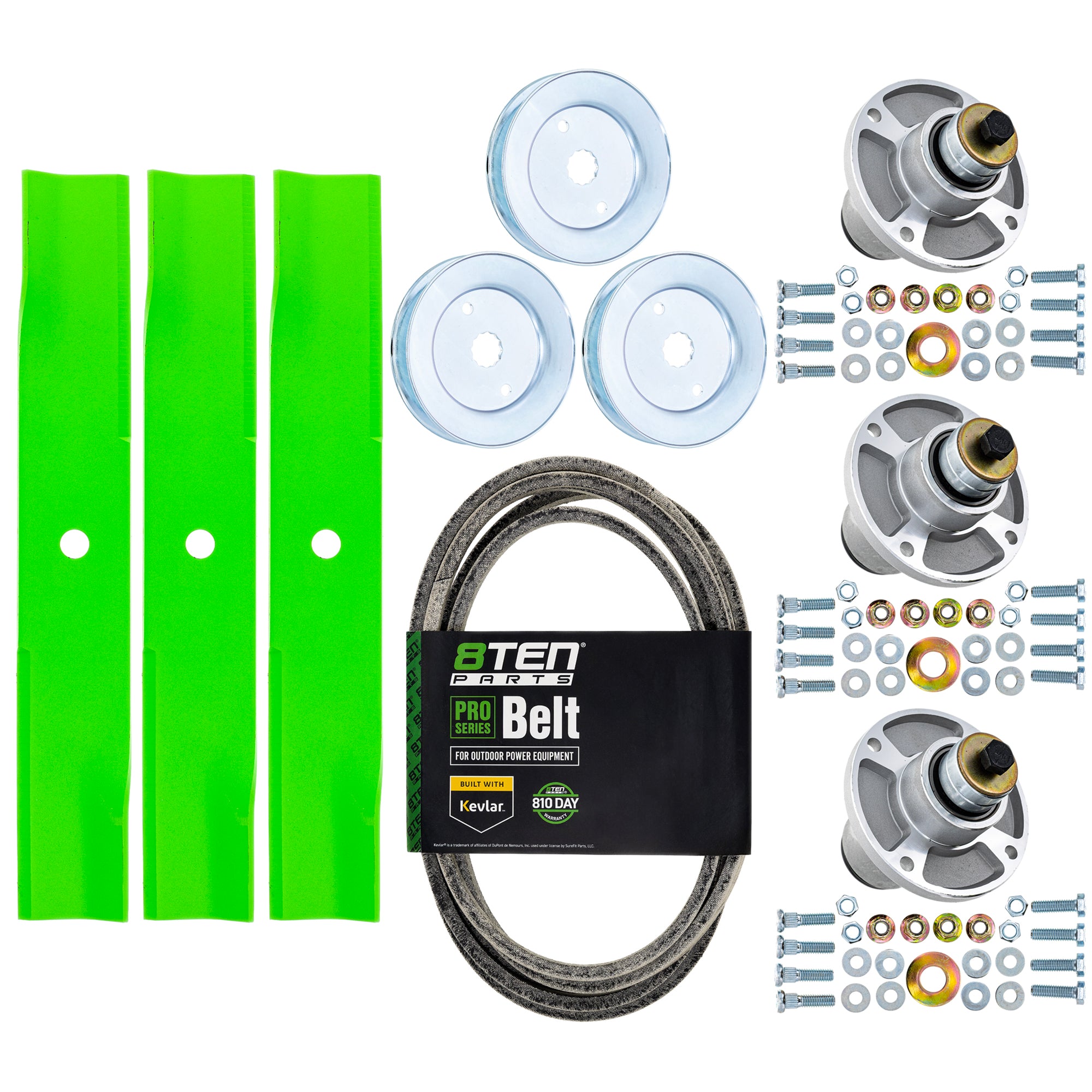Spindle Blade Belt Kit for Raptor 8TEN MK1015220