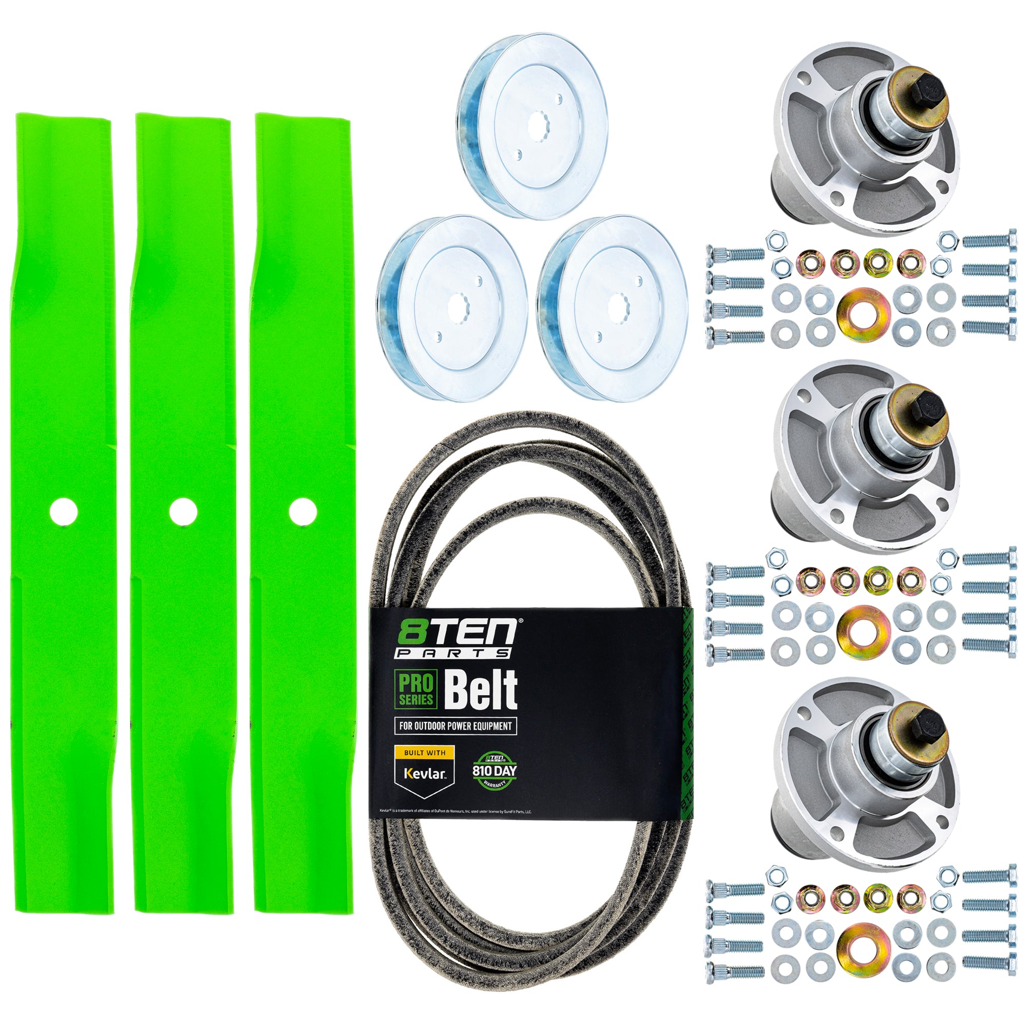 Spindle Blade Belt Kit for Raptor 8TEN MK1015225