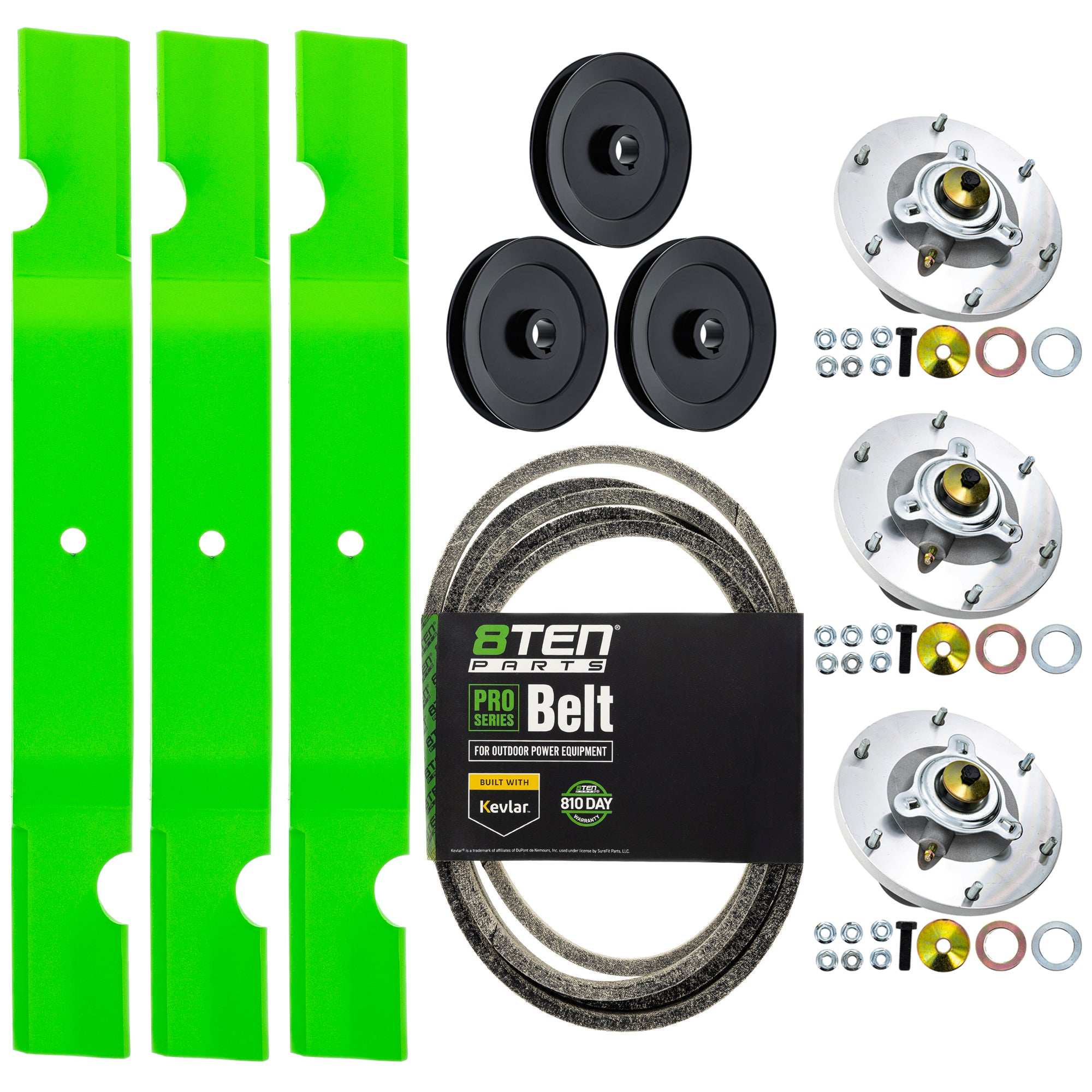 Spindle Blade Belt Kit for 8TEN MK1015234
